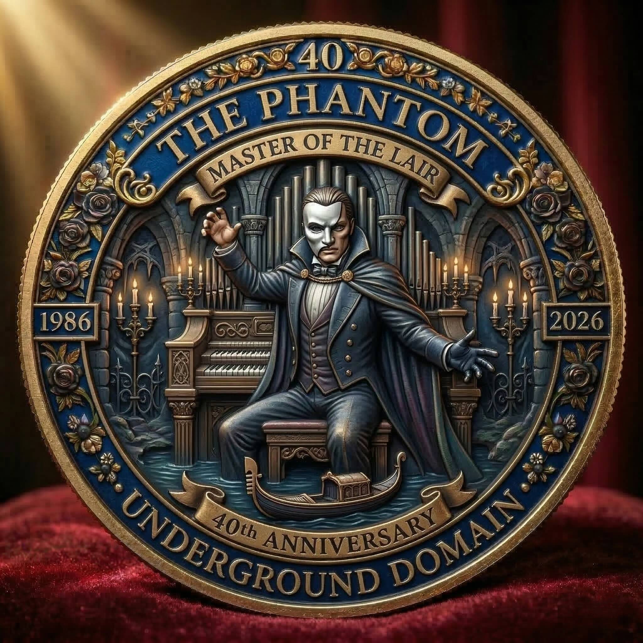 Christine Daaé – The Phantom of the Opera 40th Anniversary Coin