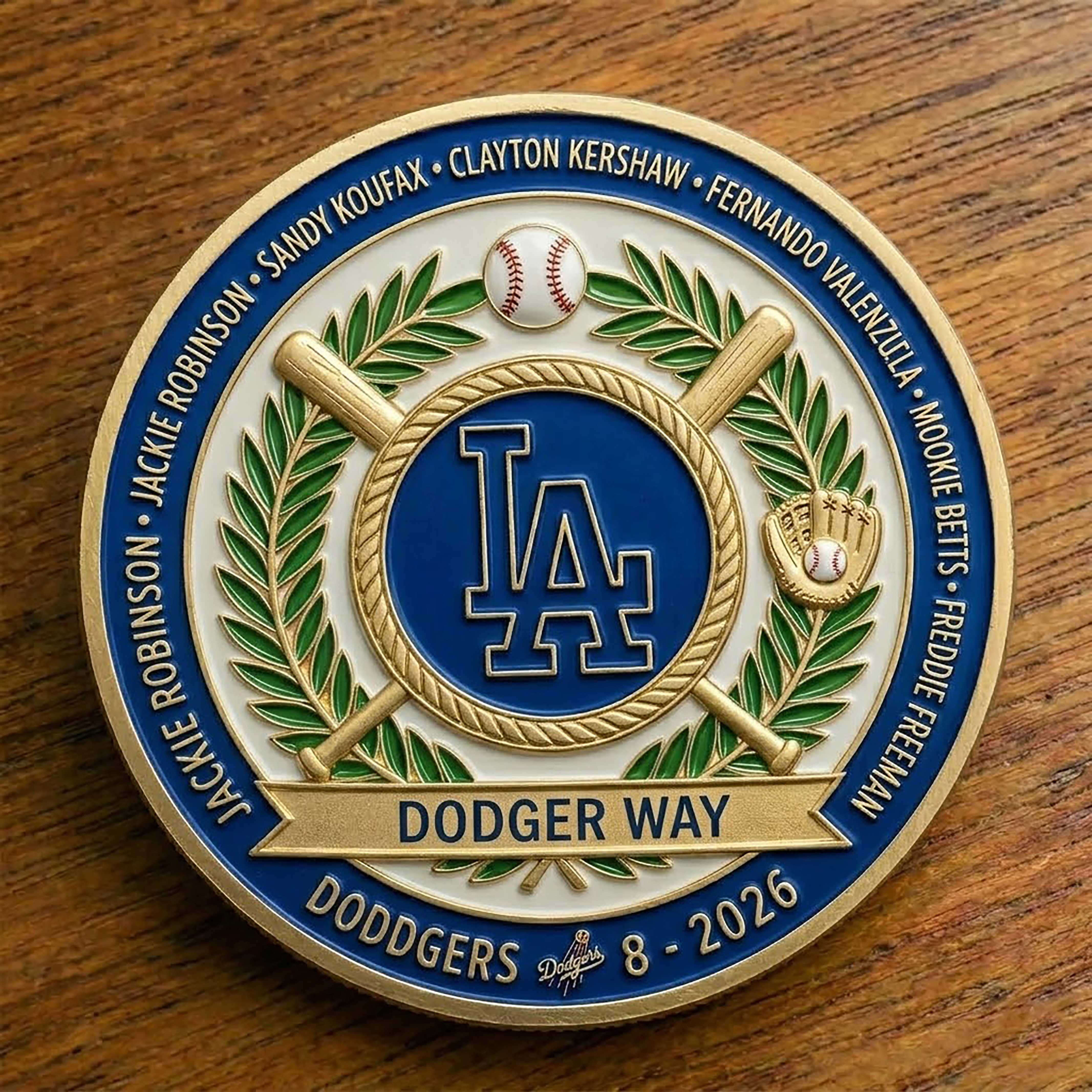 ⚾Yoshi x LA Dodgers 68th Anniversary Commemorative Coin!🦖