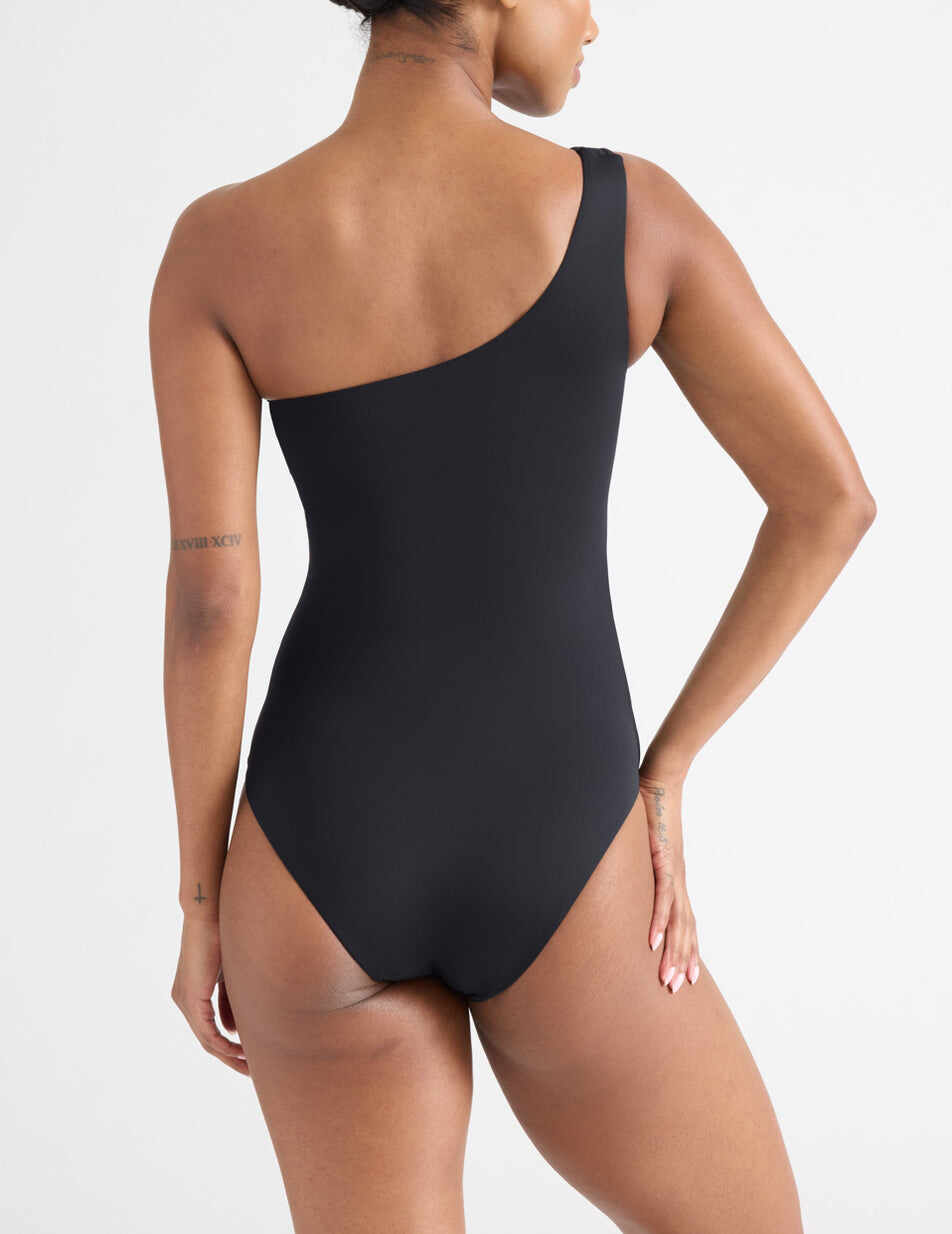 One Shoulder One Piece Swimsuit