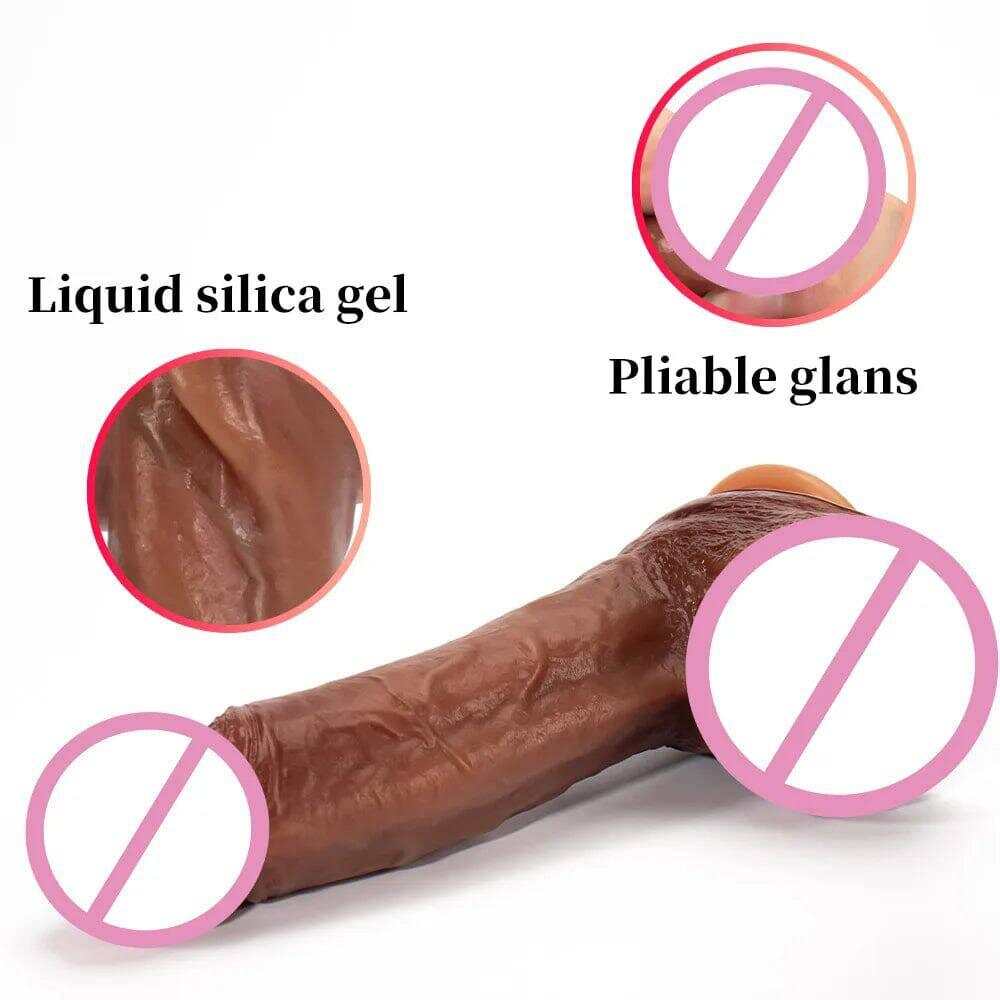 Realistic Penis Automatic Retractable Heated Swing Vibrator with Remote Control  Sex Toy for Woman Masturbator Dildo Adult shop