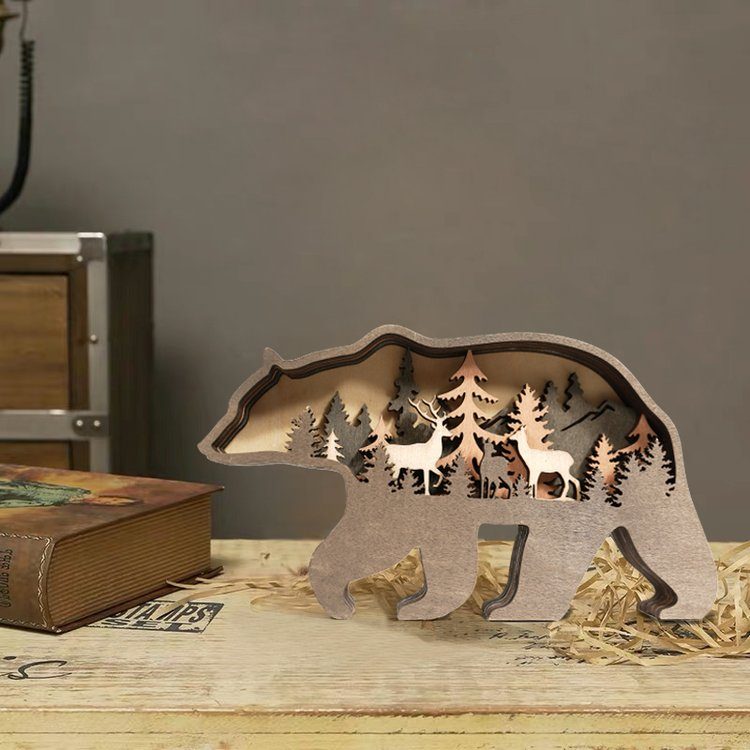 Last Day 49% OFF - Bear Carving Handcraft Gift