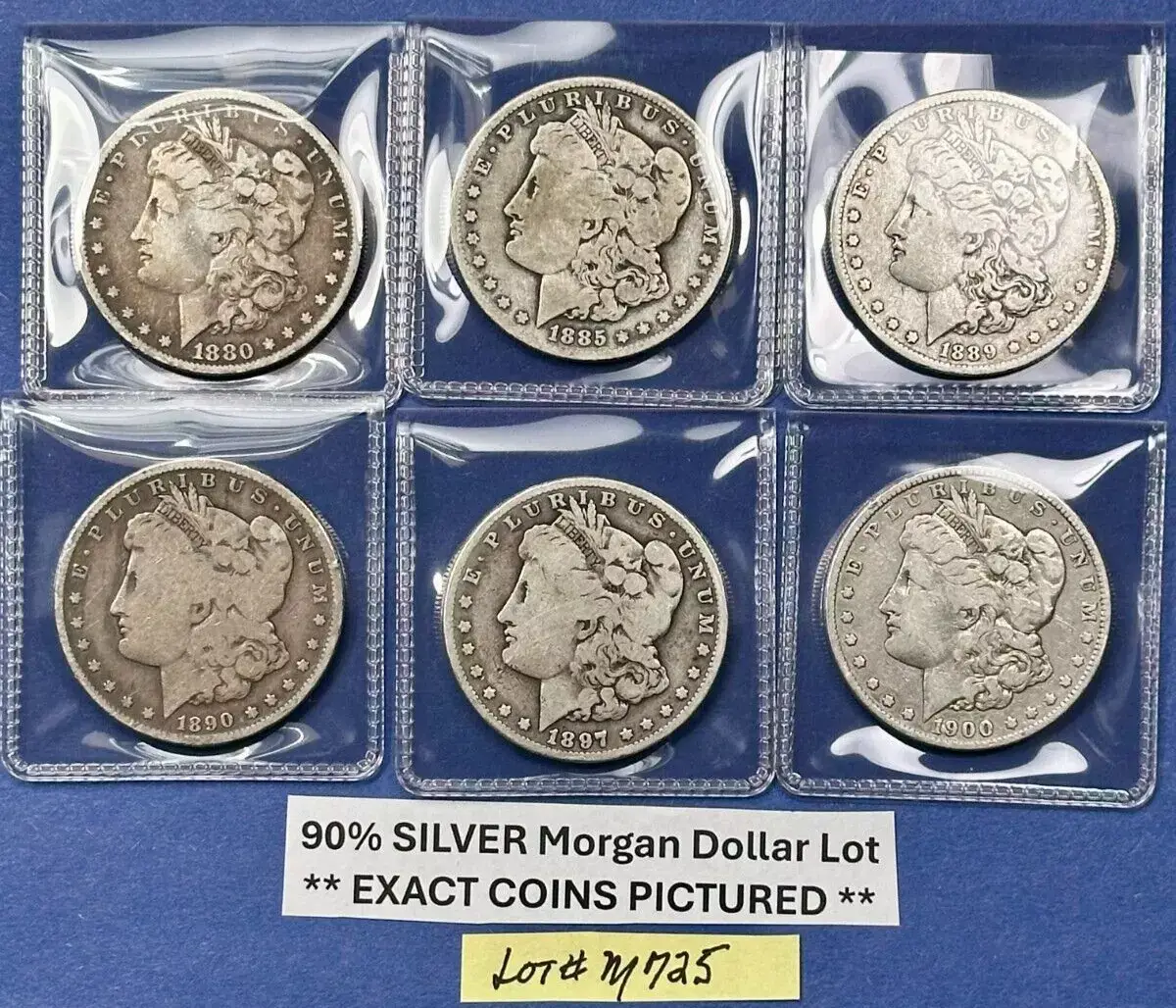 【Complete Set】1879–1904 O Morgan Silver Dollar Set-26PC — MS60💰 Free Shipping & Quality Assurance
