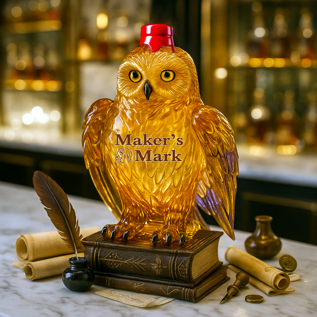 Hedwig Whiskey Bottle