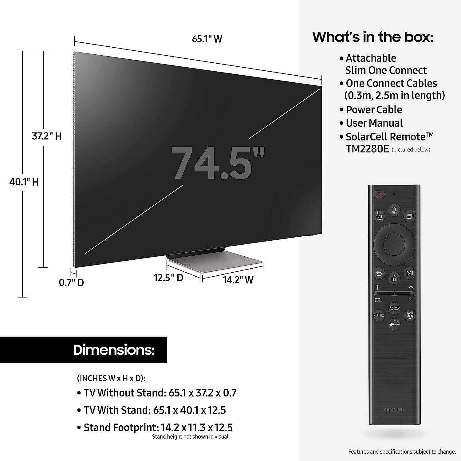 85-Inch Class Neo QLED 8K QN900B Series Mini LED Quantum HDR 64x Smart TV with Alexa Built-In (QN85QN900BFXZA, 2022 Model) (Renewed)
