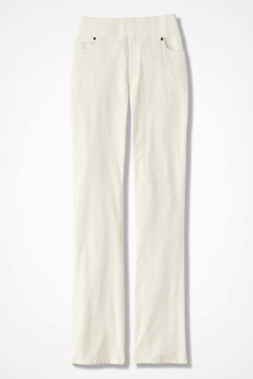 Pull-On Bootcut Stretch Corduroys