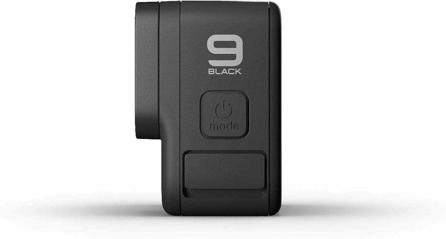 GoPro HERO9 Black - Waterproof Action Camera with Front LCD and Touch Rear Screens, 5K Ultra HD Video, 20MP Photos, 1080p Live Streaming, Webcam, Stabilization