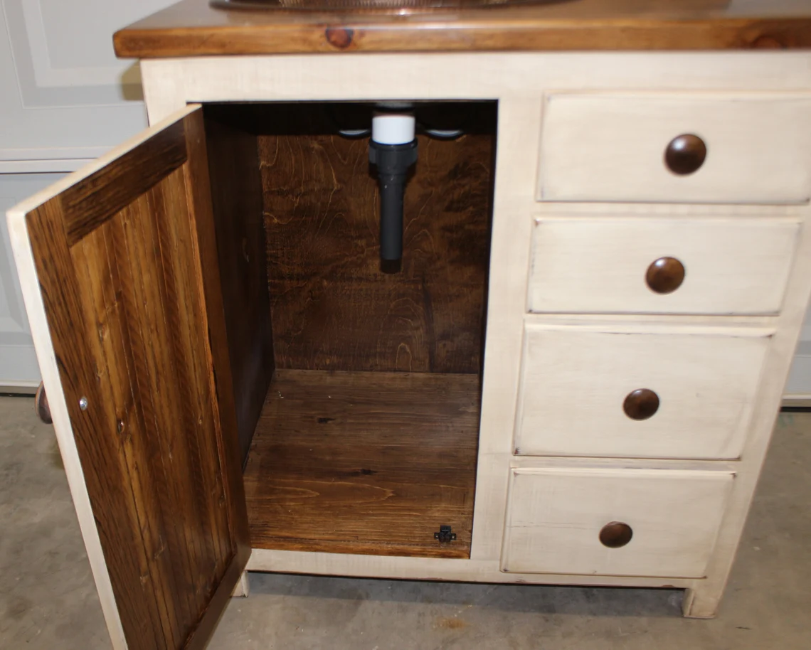 Rustic Farmhouse Vanity - 32
