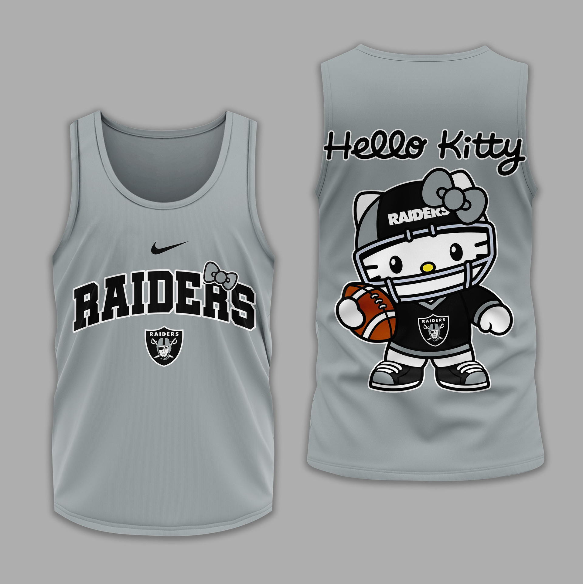 Las Vegas Raiders | Premium NFL Hello Kitty Women's Shirt TD