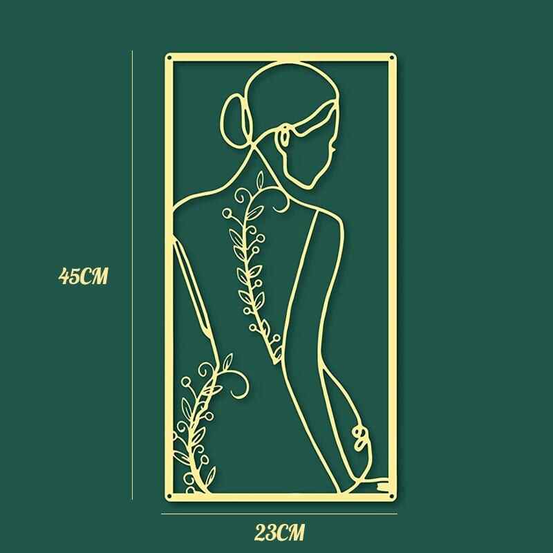 Abstract Metal Wall Art