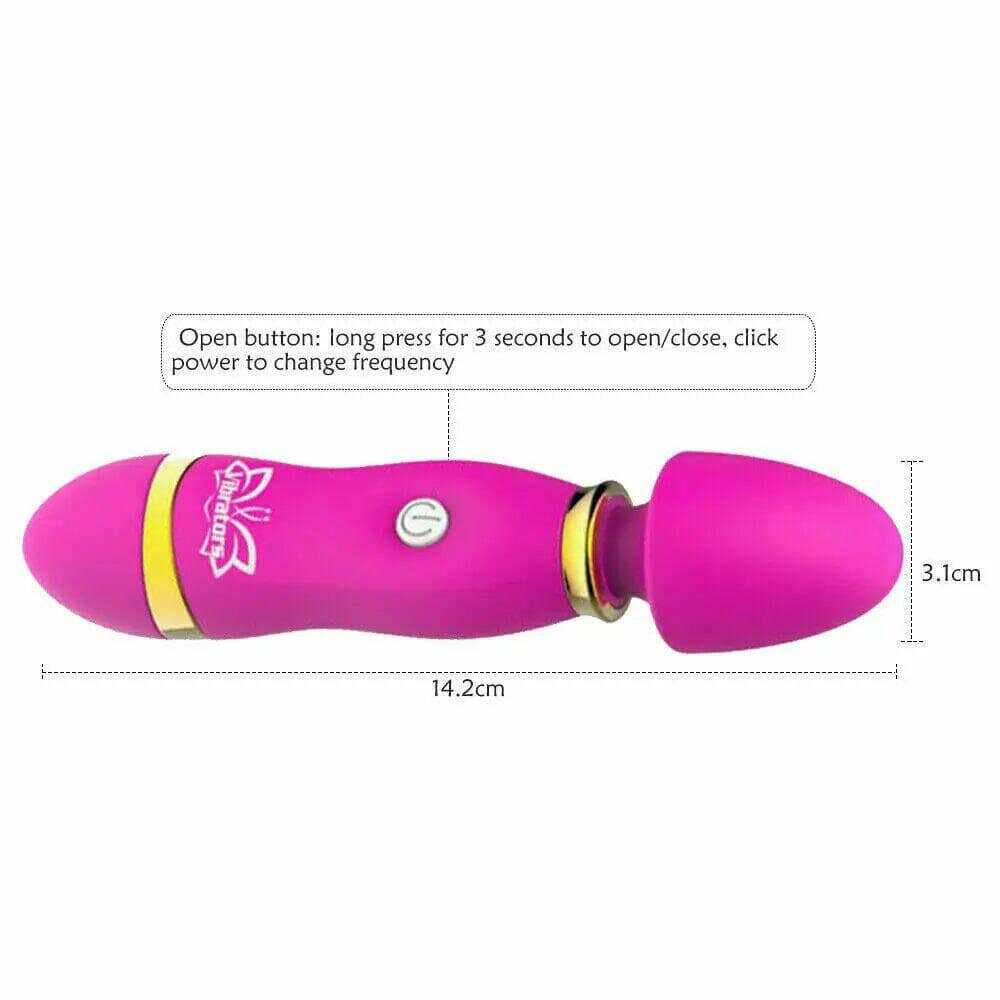 Powerful Mini Vibrator: Vagina & Anal Plug, G-Spot Stimulator