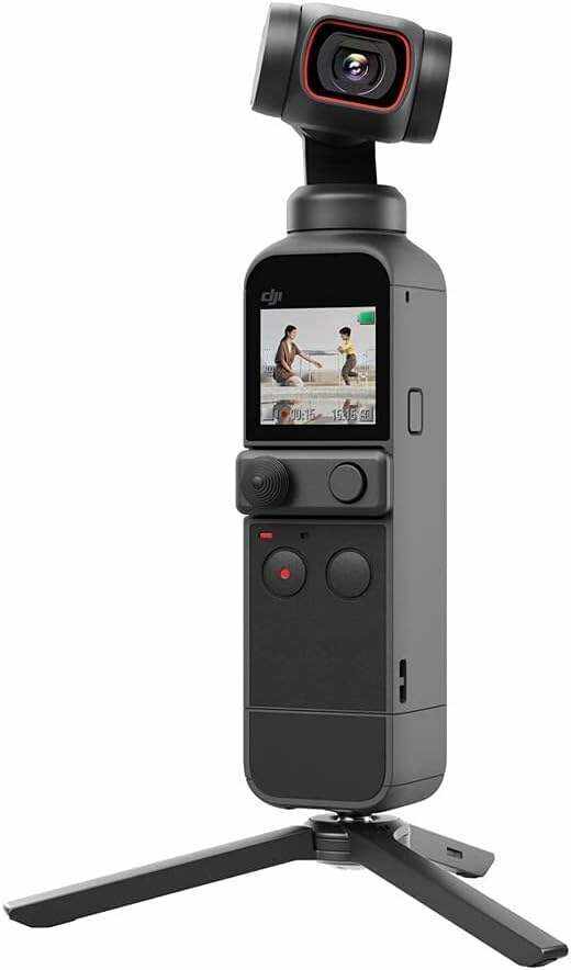 DJI Pocket 2 Creator Combo, 3 Axis Gimbal Stabilizer with 4K Camera, 1/1.7