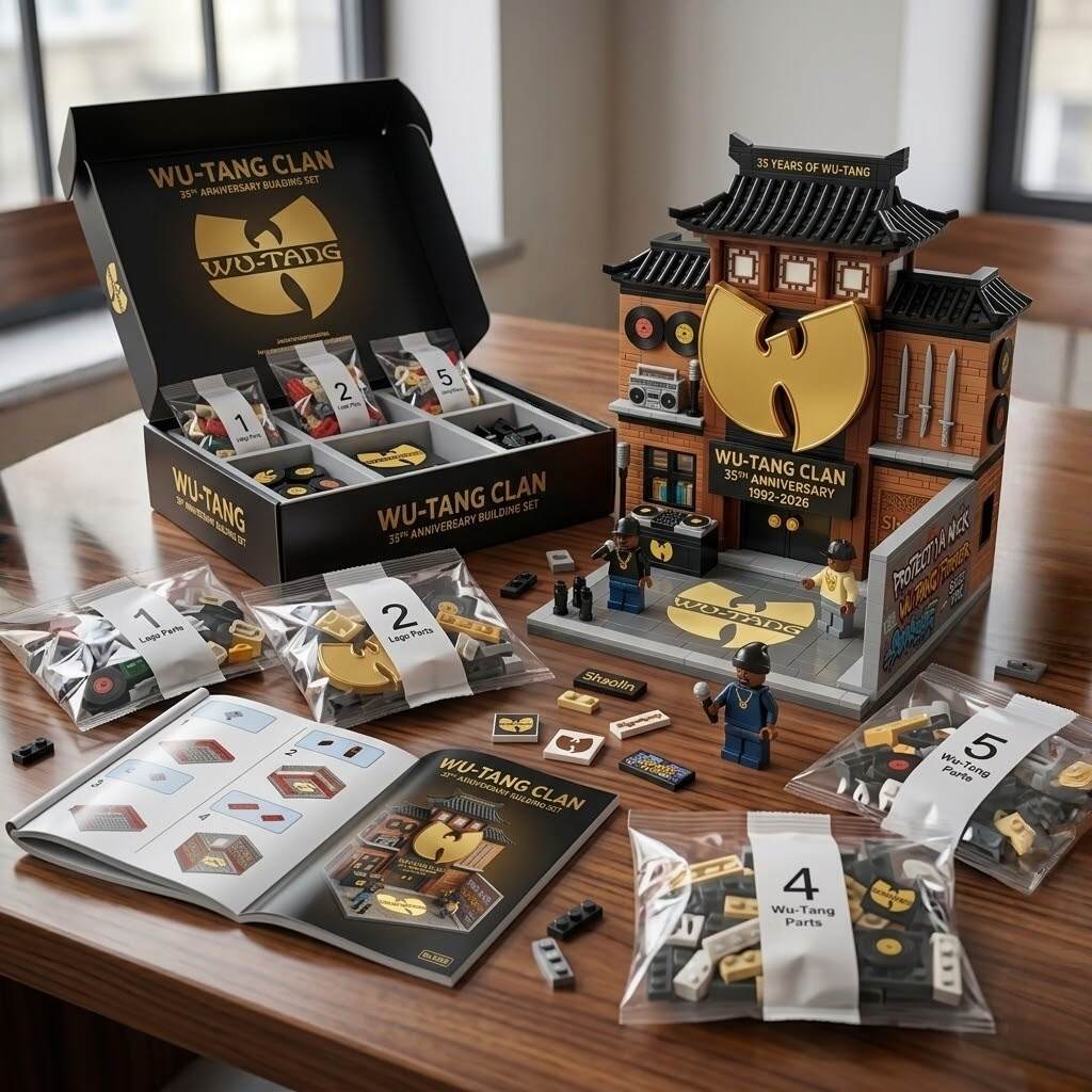 Wu-Tang Clan 35th Anniversary Building Blocks