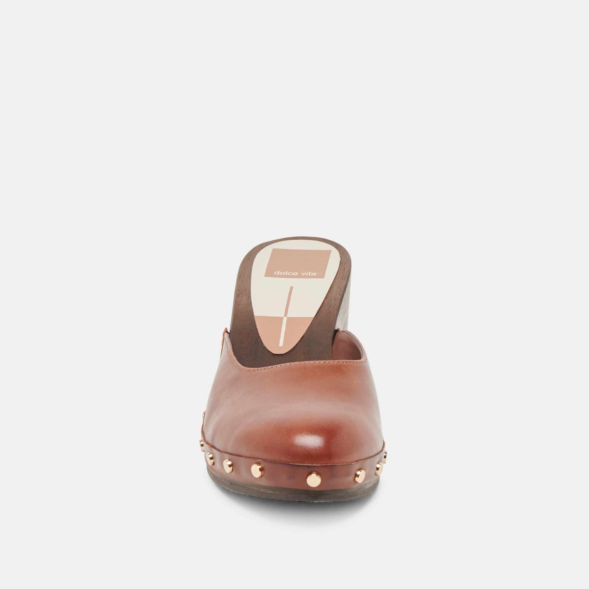 CAMYN HEELS BROWN LEATHER