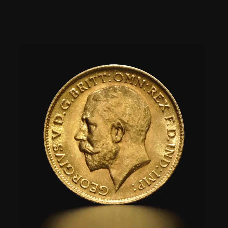 Great Britain Half Sovereign Gold Coin