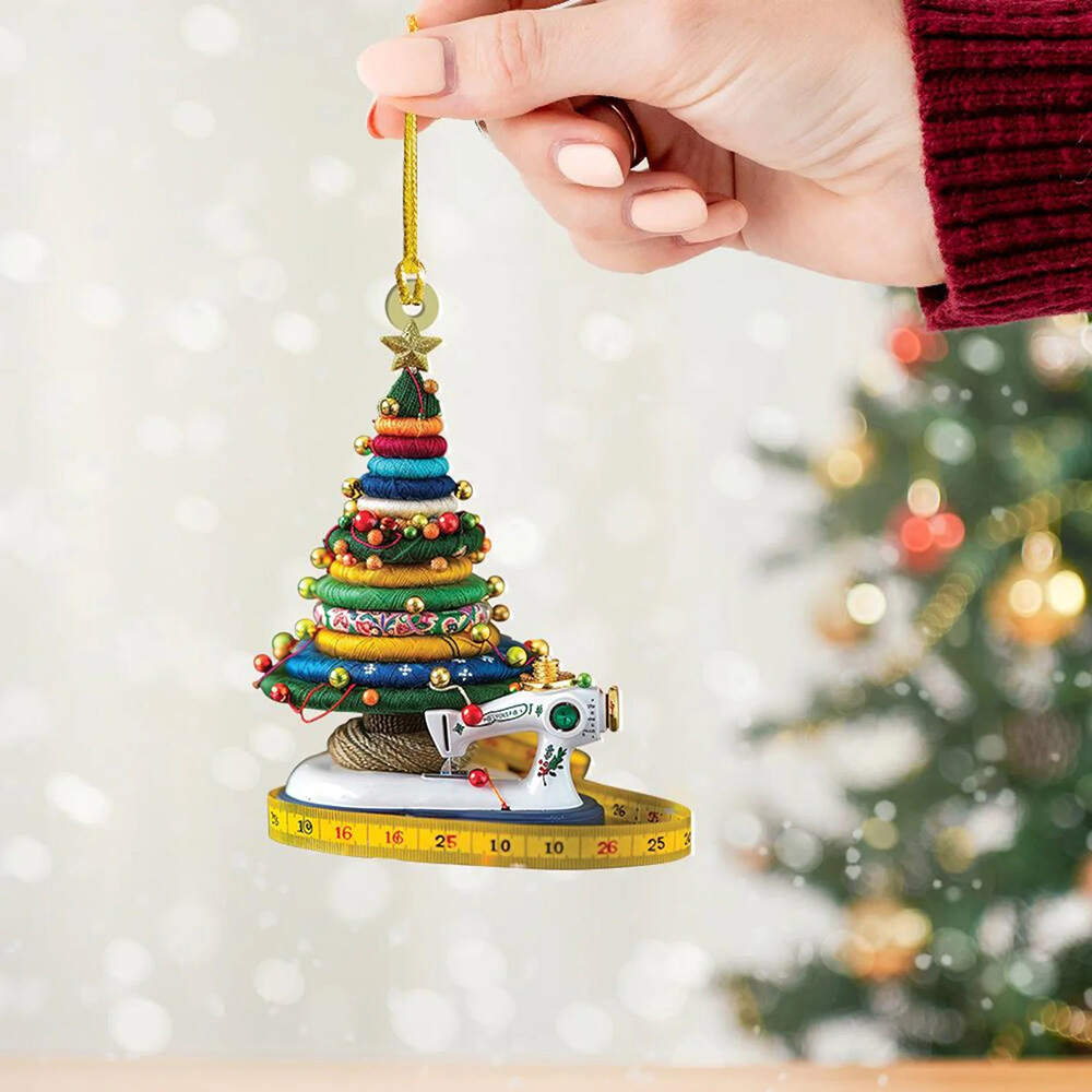 Sewing Lover’s Christmas Ornament
