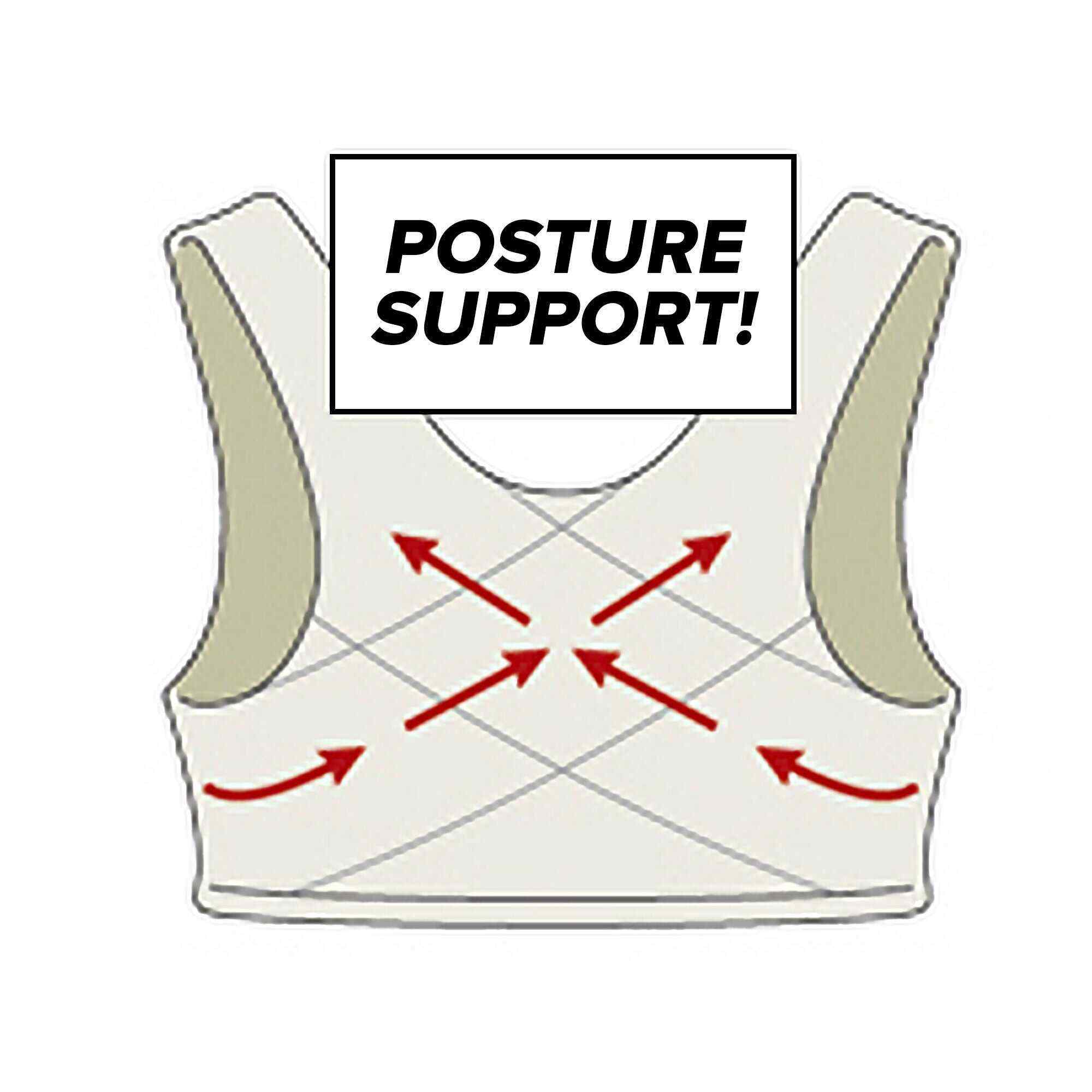 Front hooks, stretch-lace, super-lift, and posture correction �C ALL IN ONE BRA!