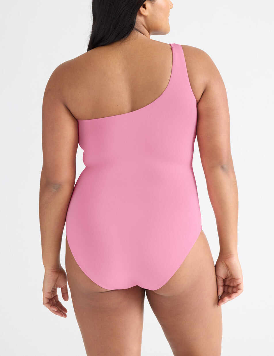 One Shoulder One Piece Swimsuit