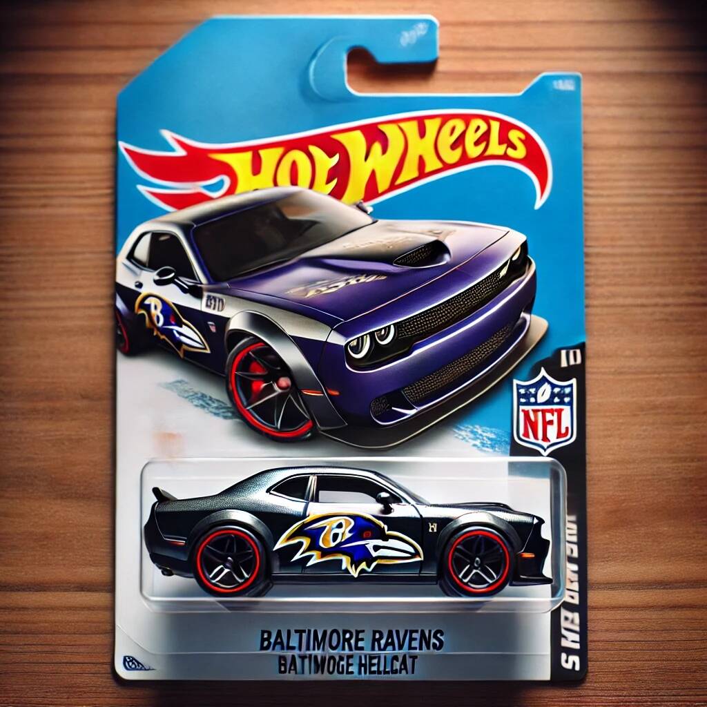 Hot Wheels NFL Dodge Challenger