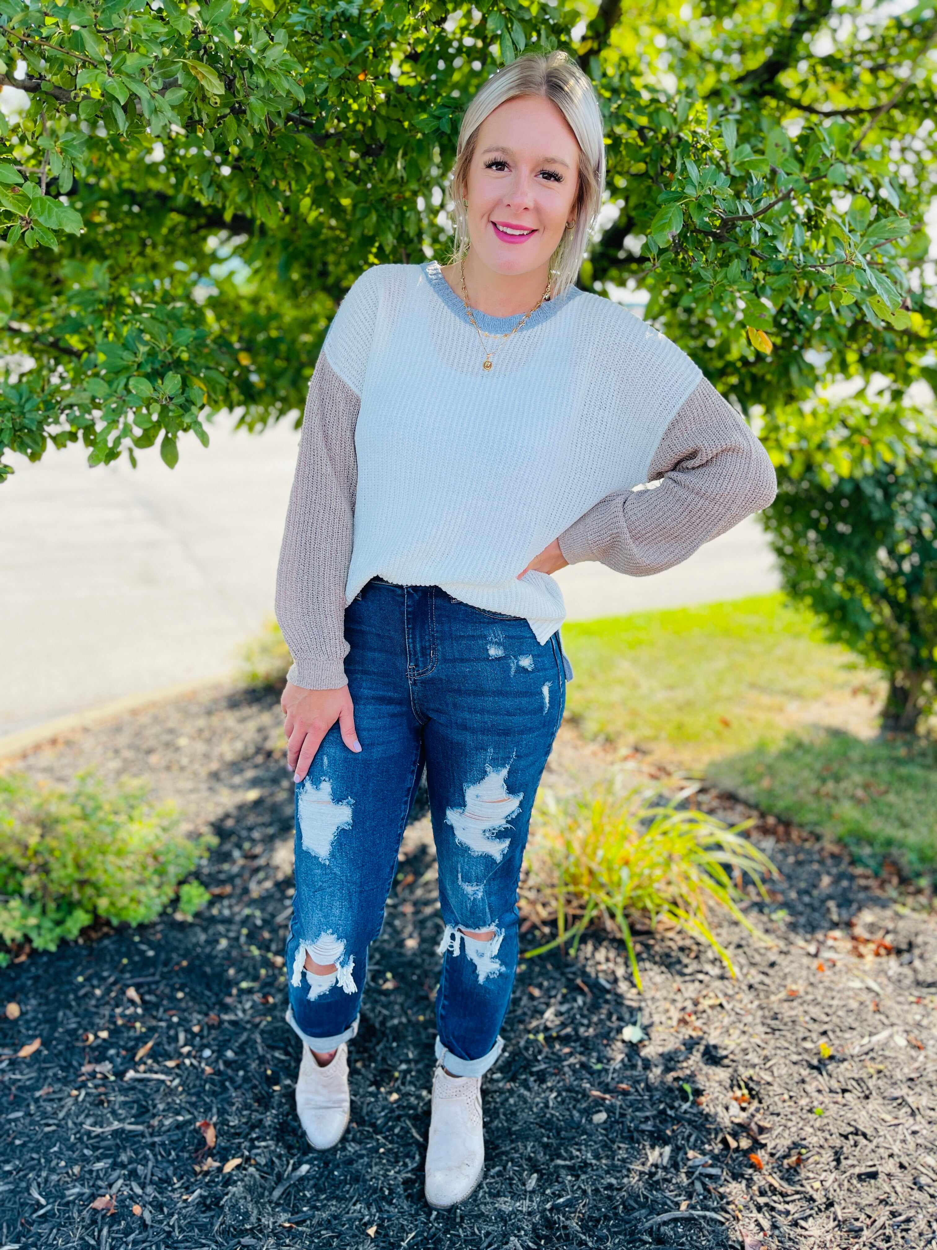 PLUS/REG  A+ Boyfriend Jeans