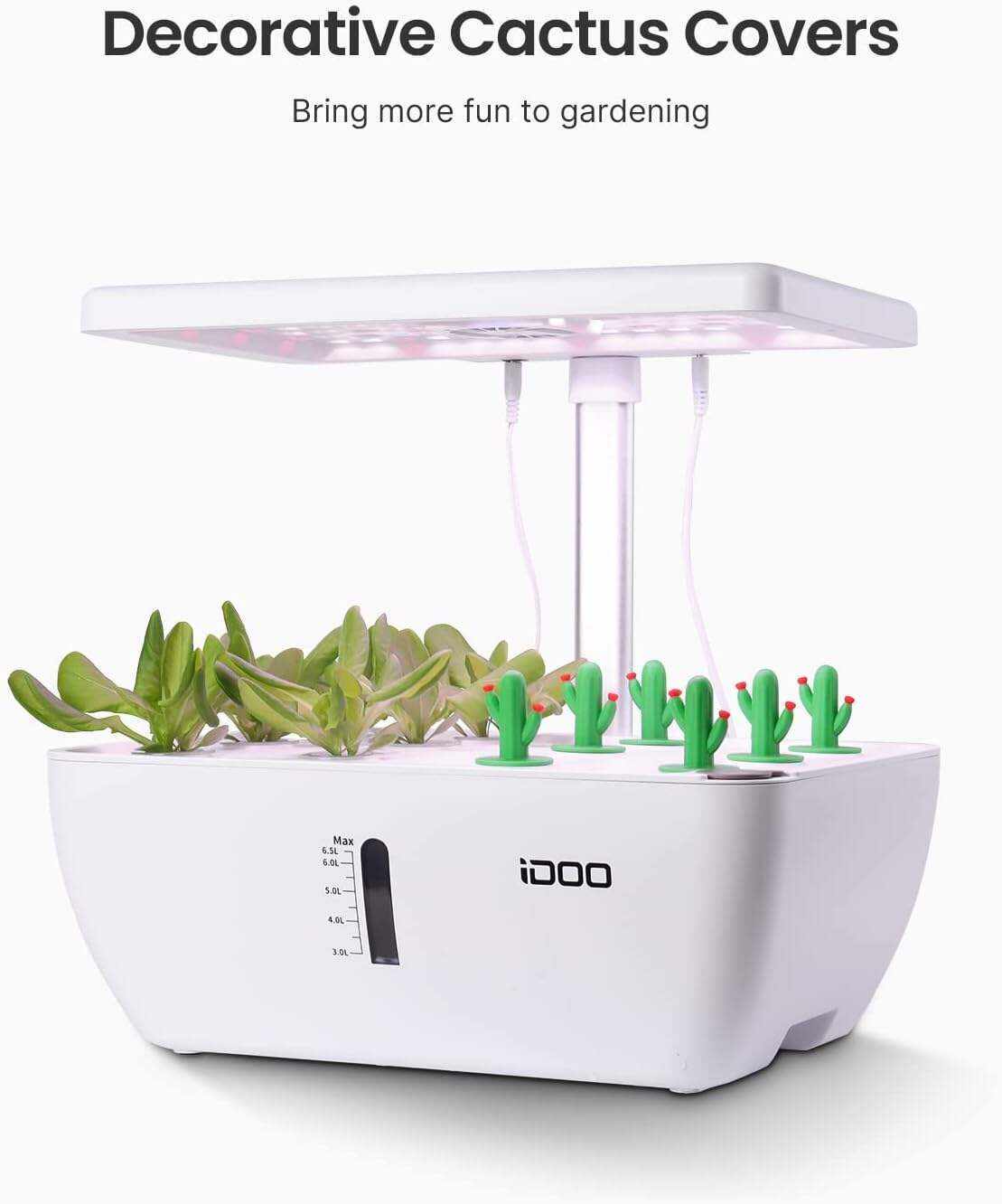 Hydroponics Growing System 12Pods, Indoor Garden with LED Grow Light