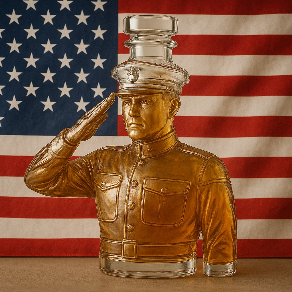 Salute to Service Whiskey Bottle