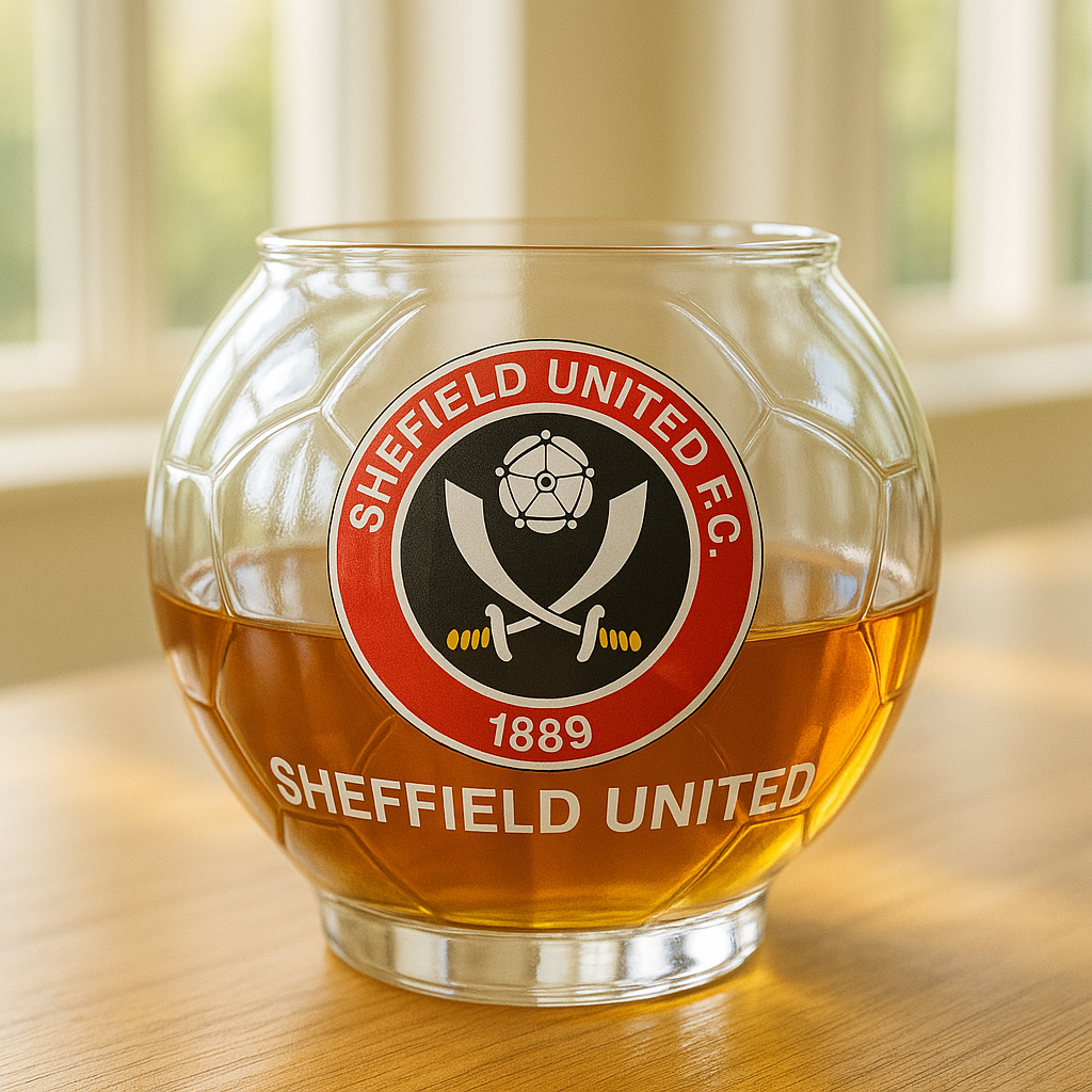 ⚽The Championship Football Glass