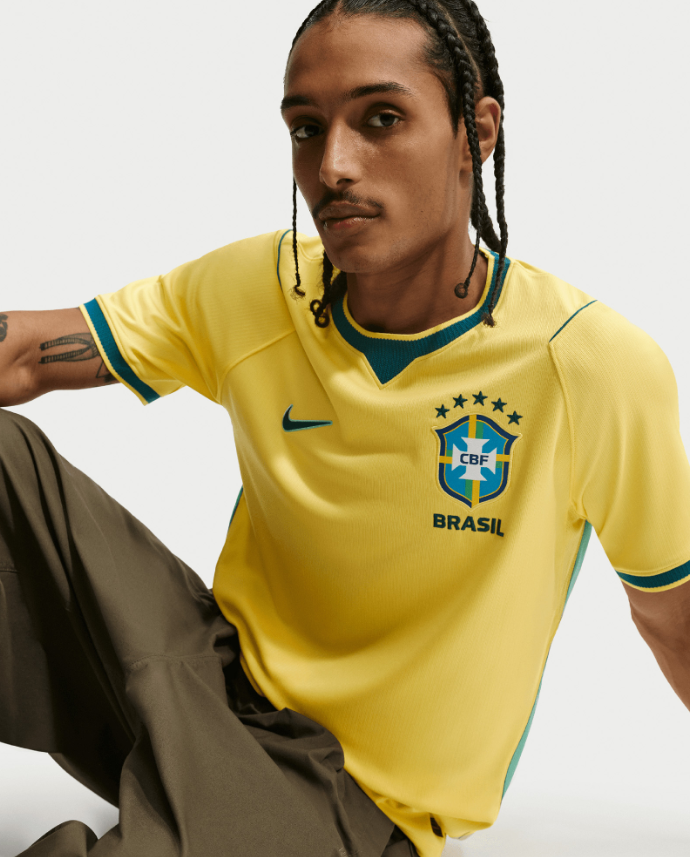Brazil National Team Nike 2026 Home Stadium Replica Jersey - Yellow