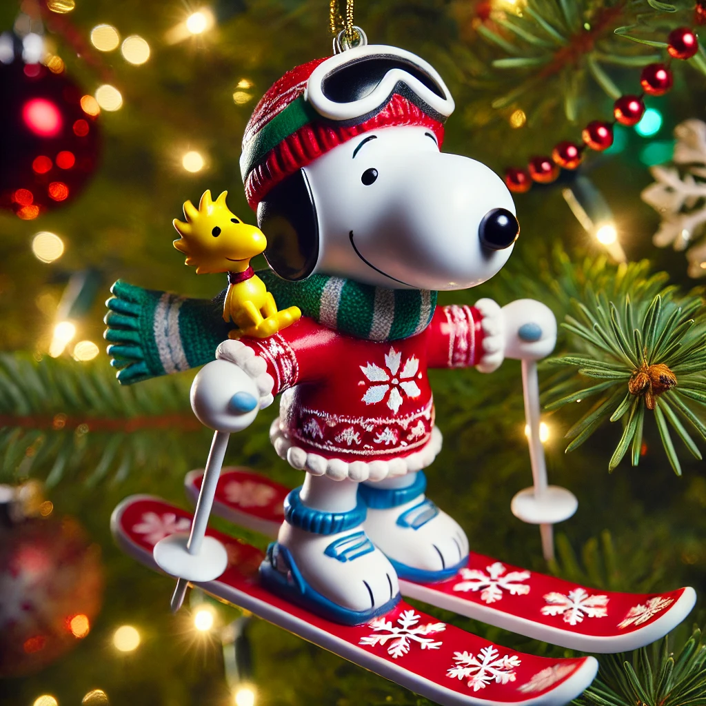 Snoooopy Christmas Ornament