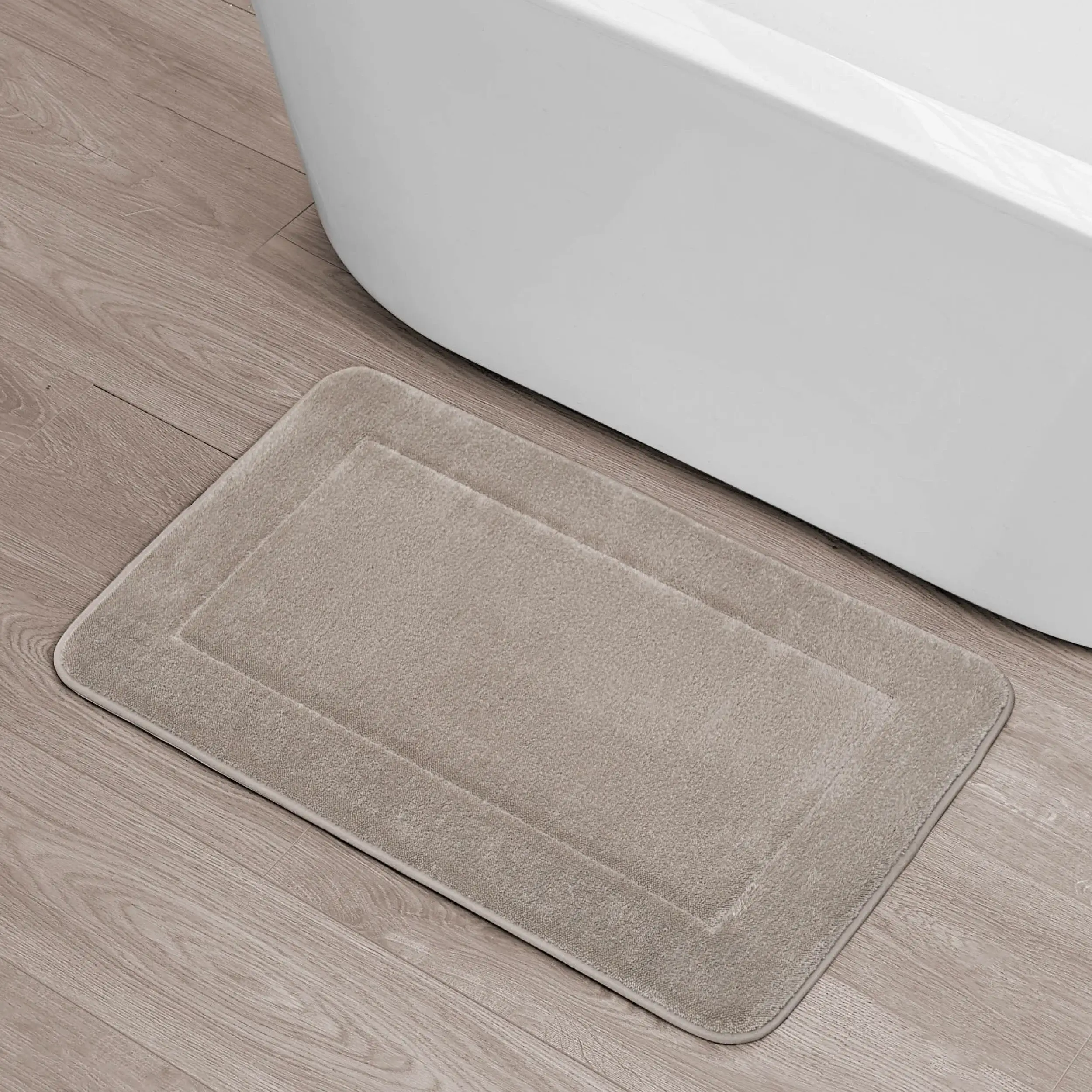 Oliver Brown Terry Memory Foam Bath Mat
