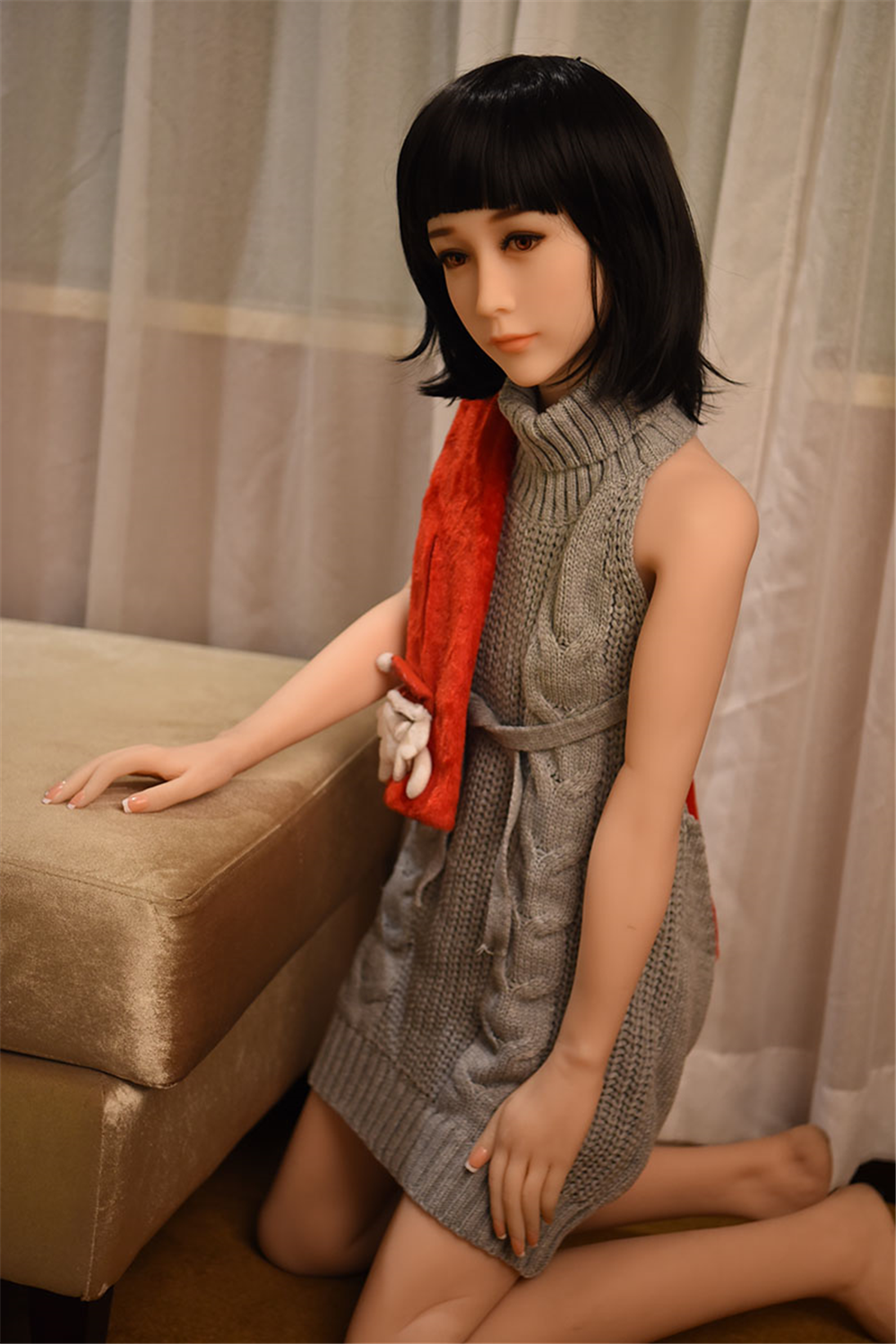 Colleen 5ft51 / 168cm #37 Head TPE Realistic Flat Chest Sex Doll