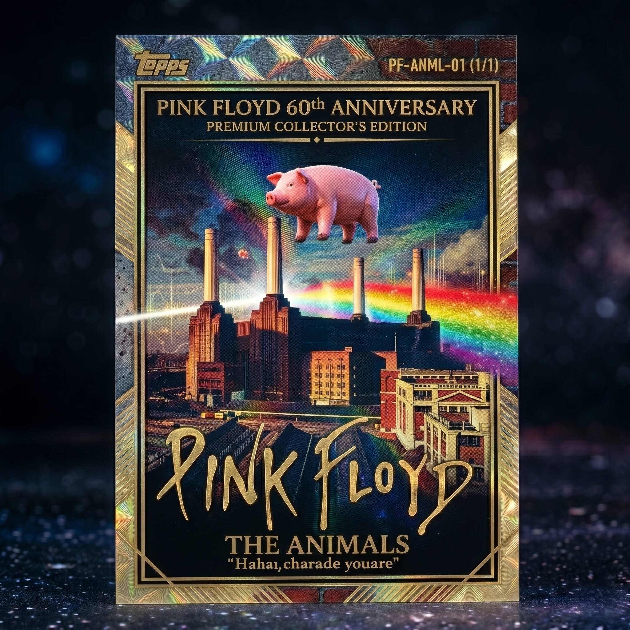 🎸 Pink Floyd 60th Anniversary Topps Limited Collectible Cards!✨