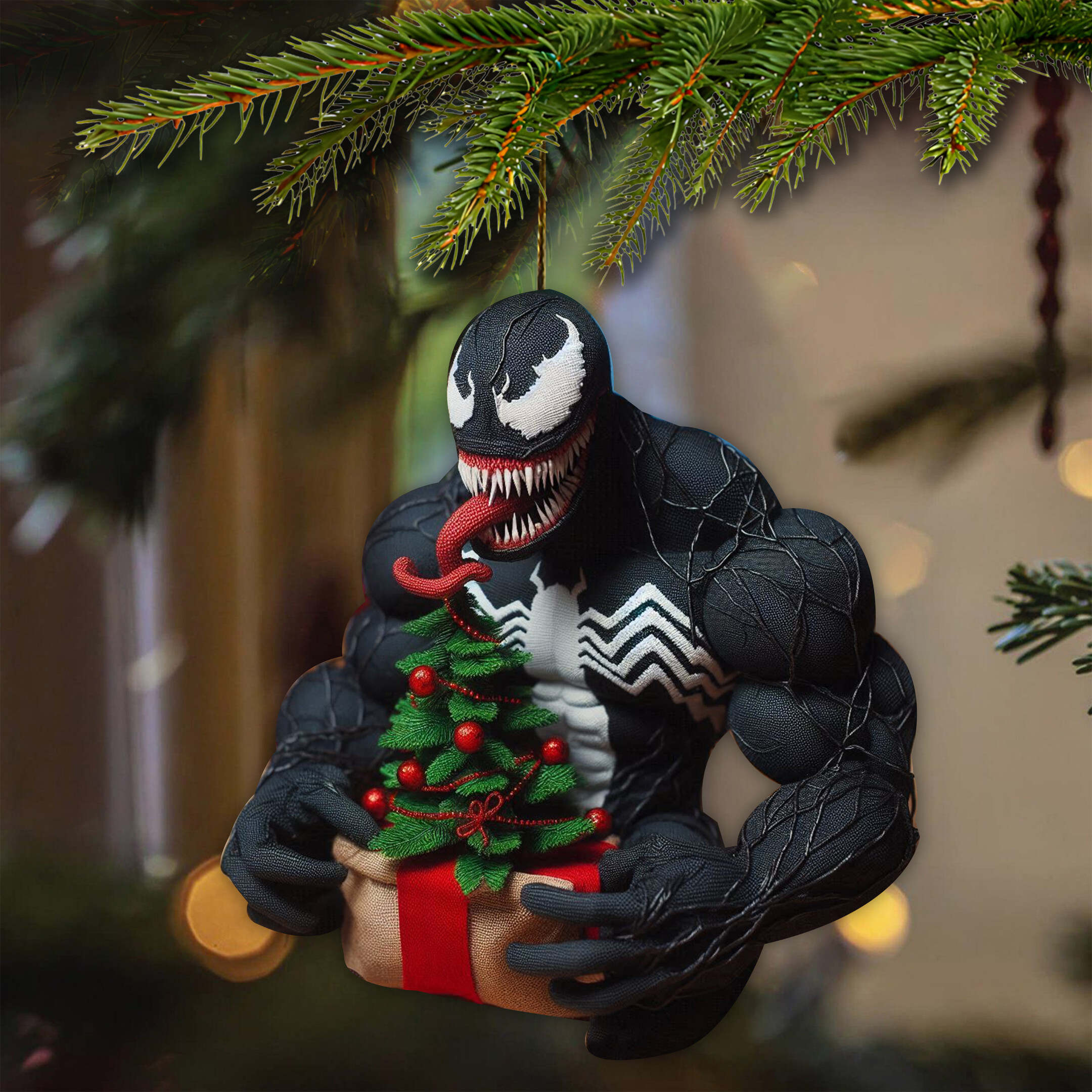 Venom Christmas Ornaments