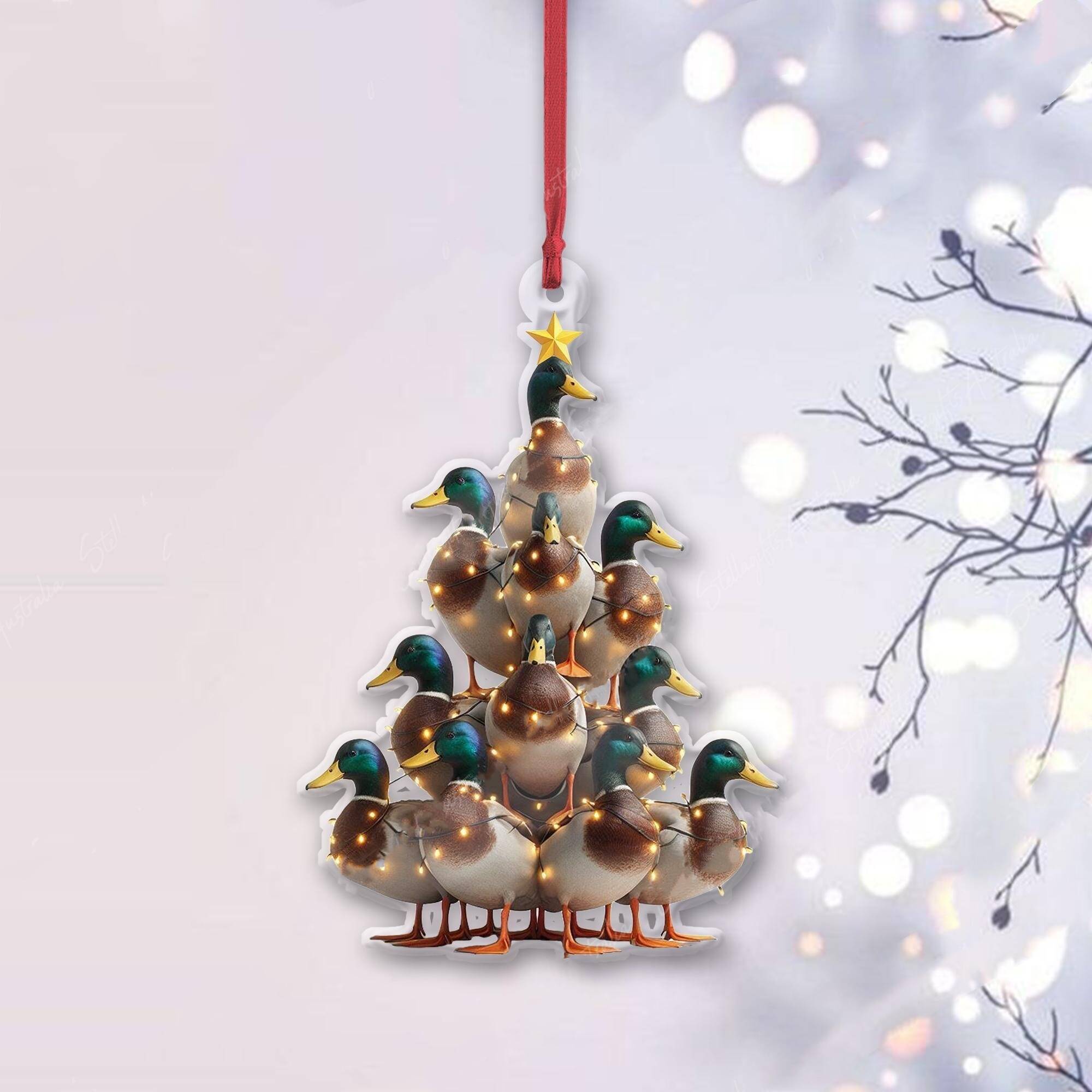 🦆🎄Duck Christmas Tree Ornaments | Hunt Gift🎁
