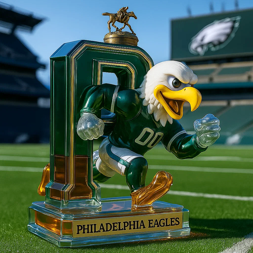 Philadelphia Eagles Commemorative Whiskey Bottle