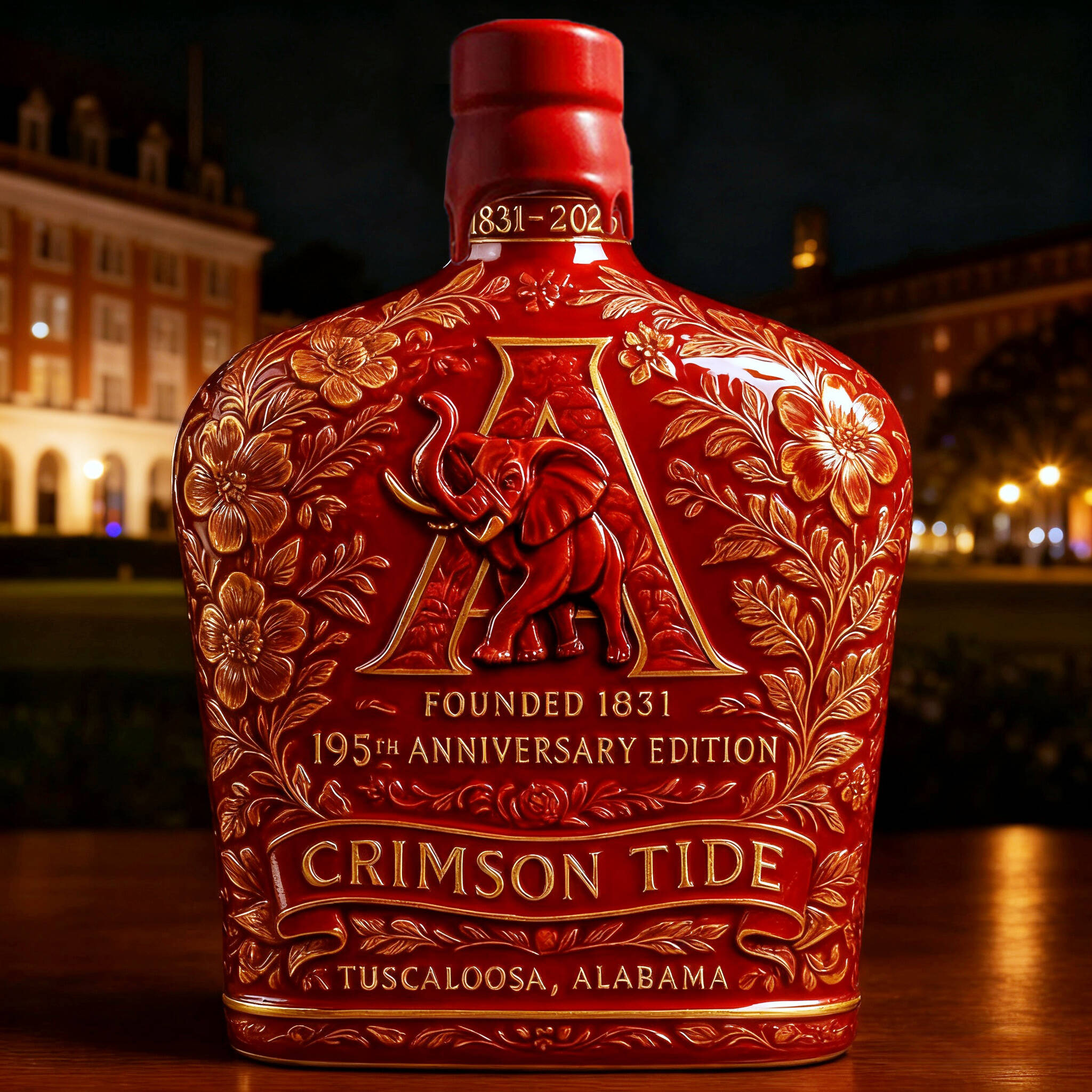 BAMA 195th Anniversary Whiskey Bottle