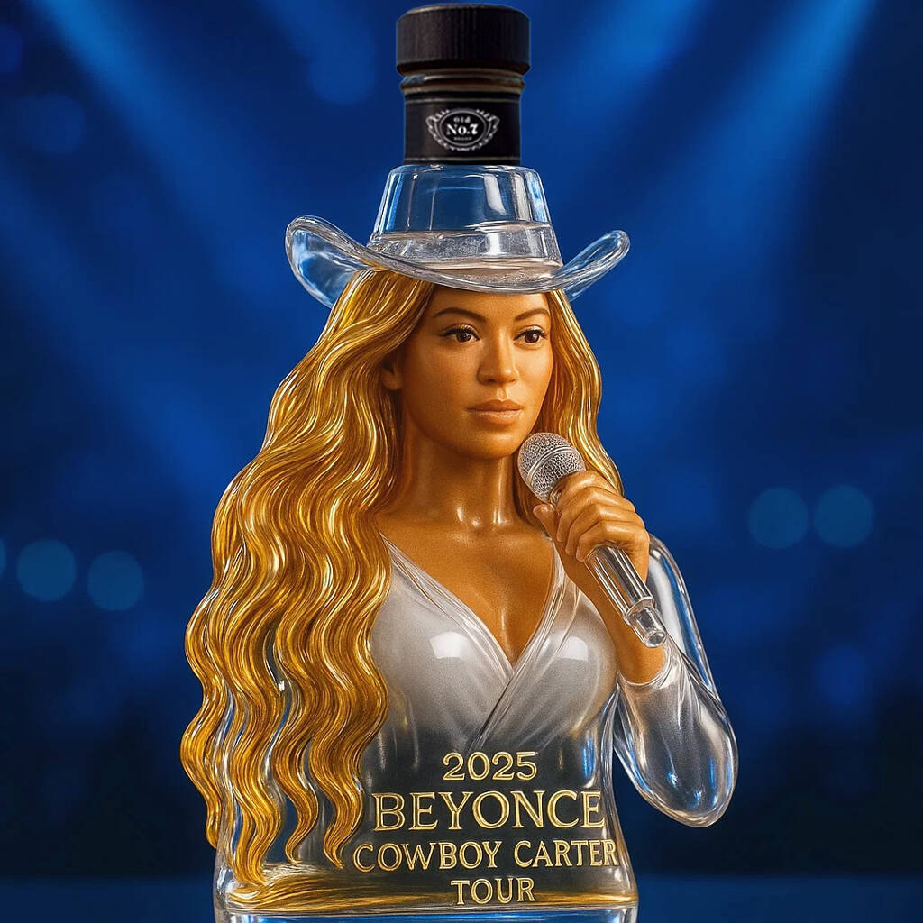 Beyoncé 2025 Cowboy Carter Tour Whiskey Bottle