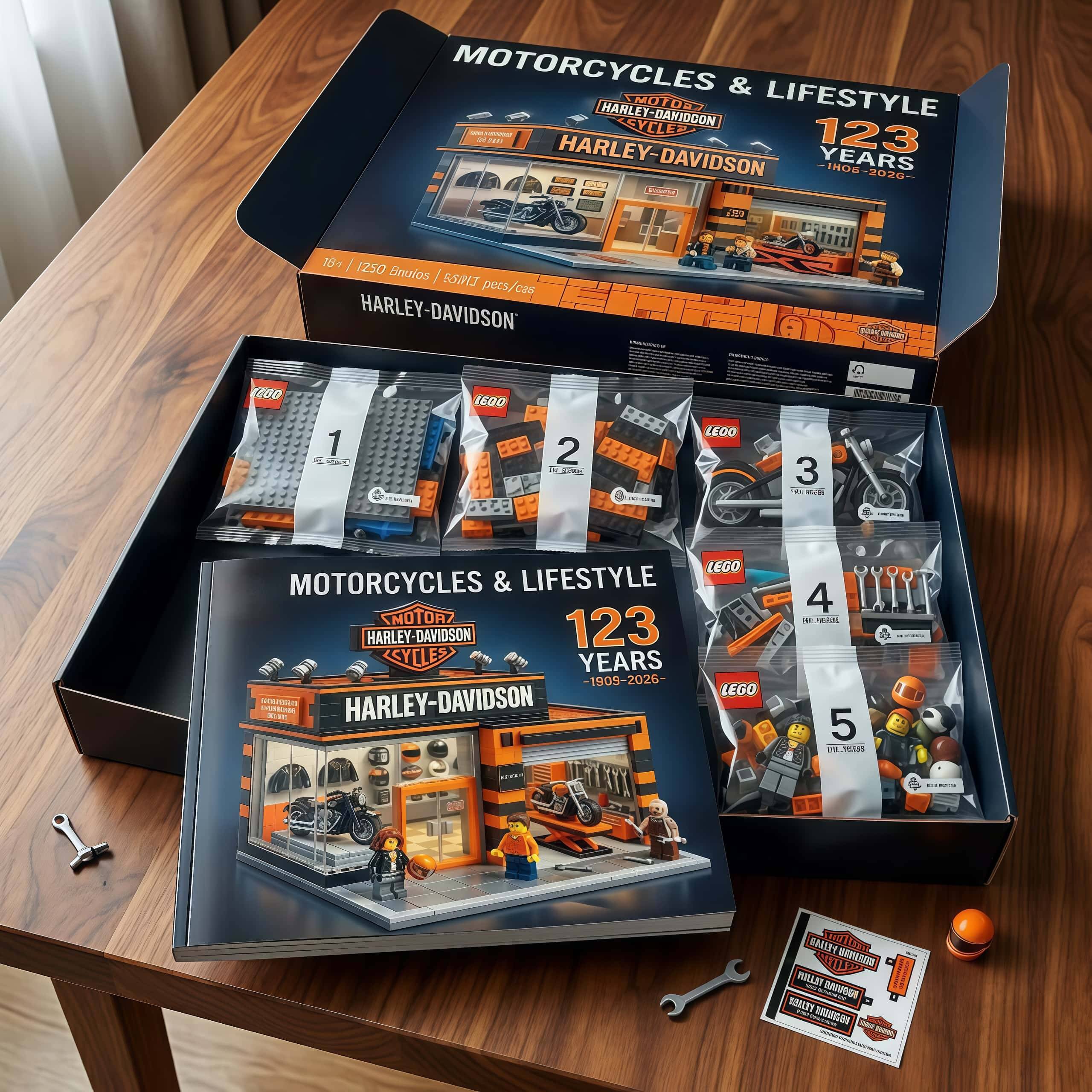 Harley-Davidson 123th Anniversary Motorcycles & Lifestyle Showroom Edition Build