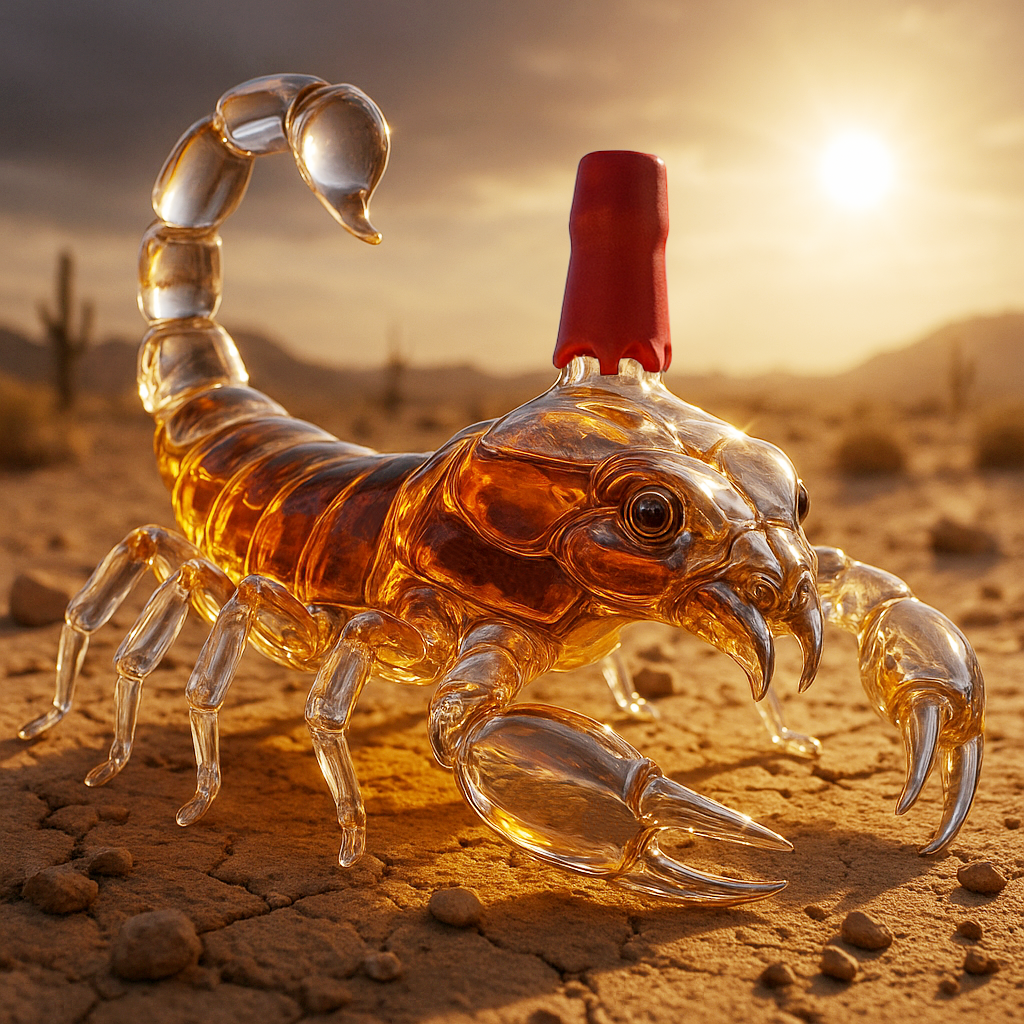 Scorpion King Whiskey Bottle