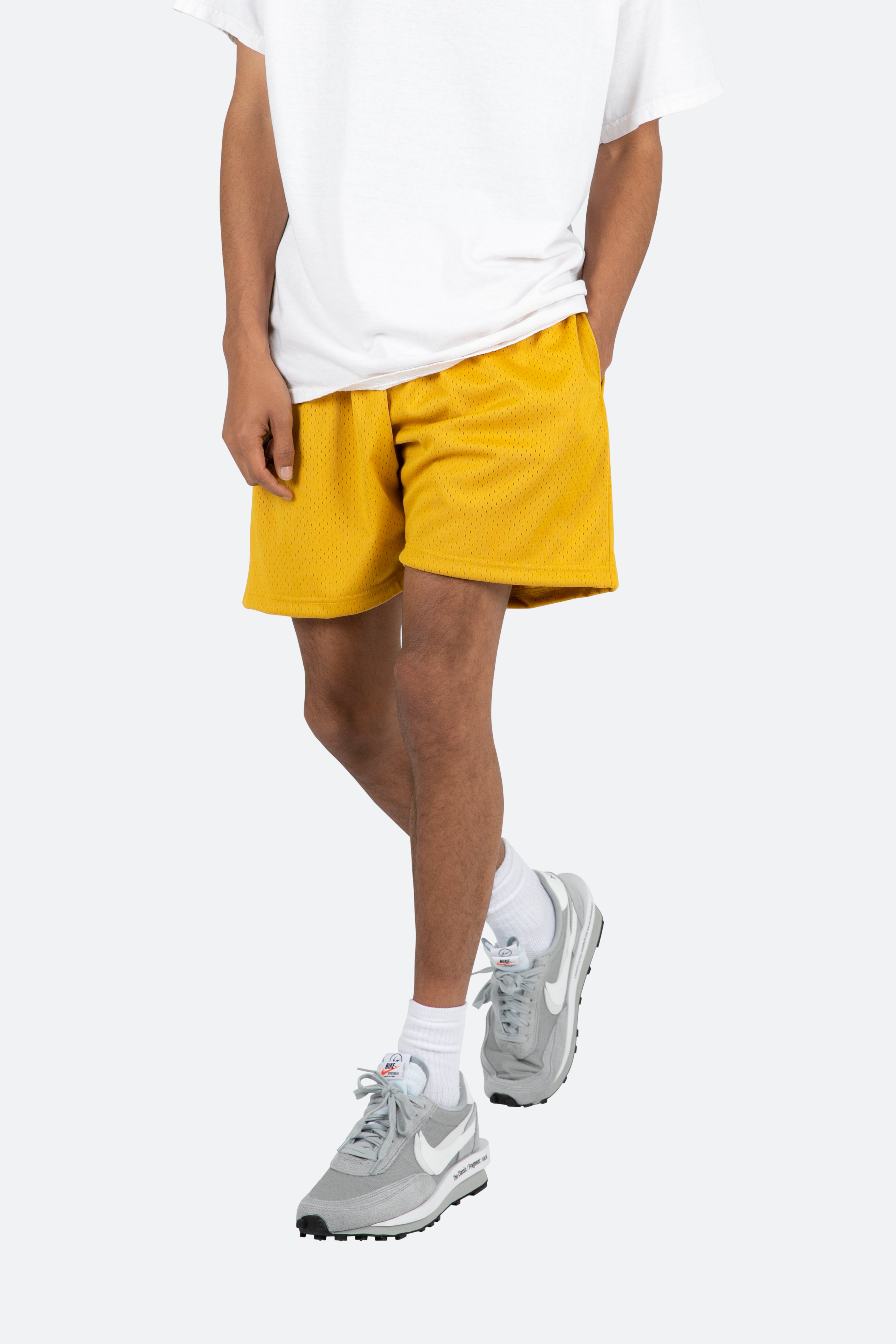 Classic Mesh Shorts - Yellow