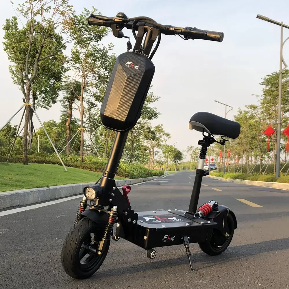(🔥Limited Time Sale) SK1 10inch Electric Scooter with 48V 25-35ah battery Portable Easy Folding kick scooter