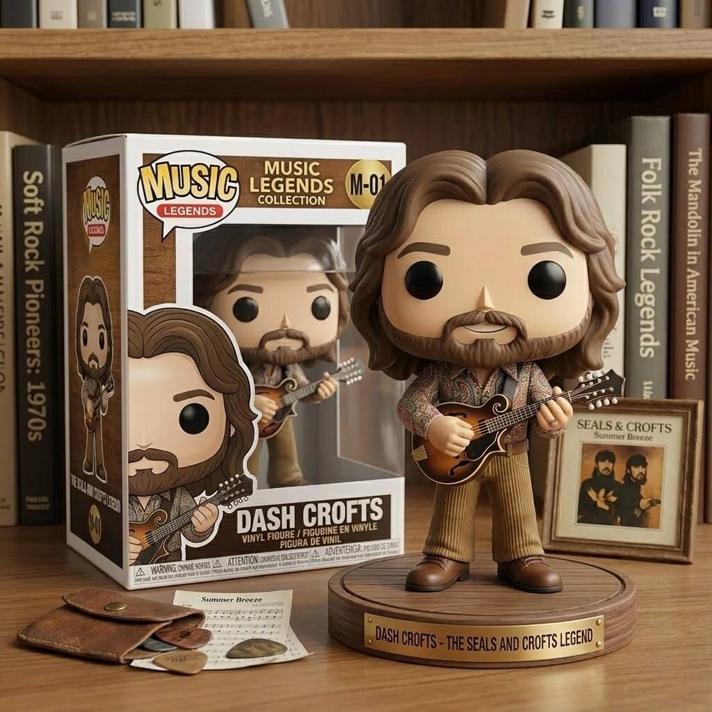🎸Dash Crofts The Seals and Crofts Legend Pop! Figure