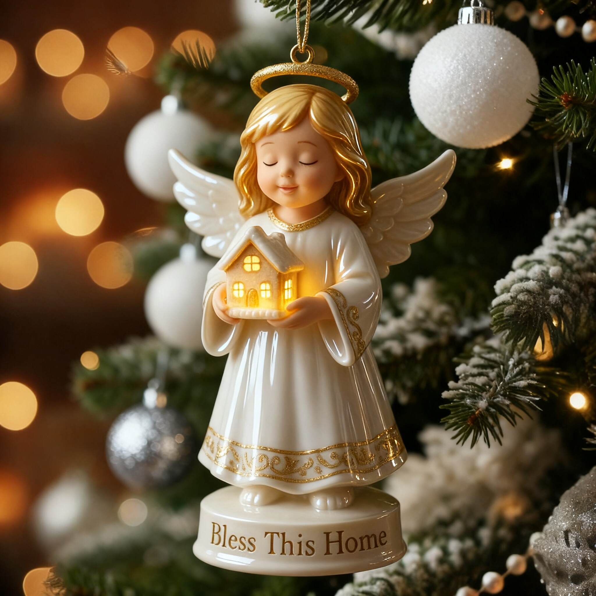 Angel & Reaper Blessing Ornaments