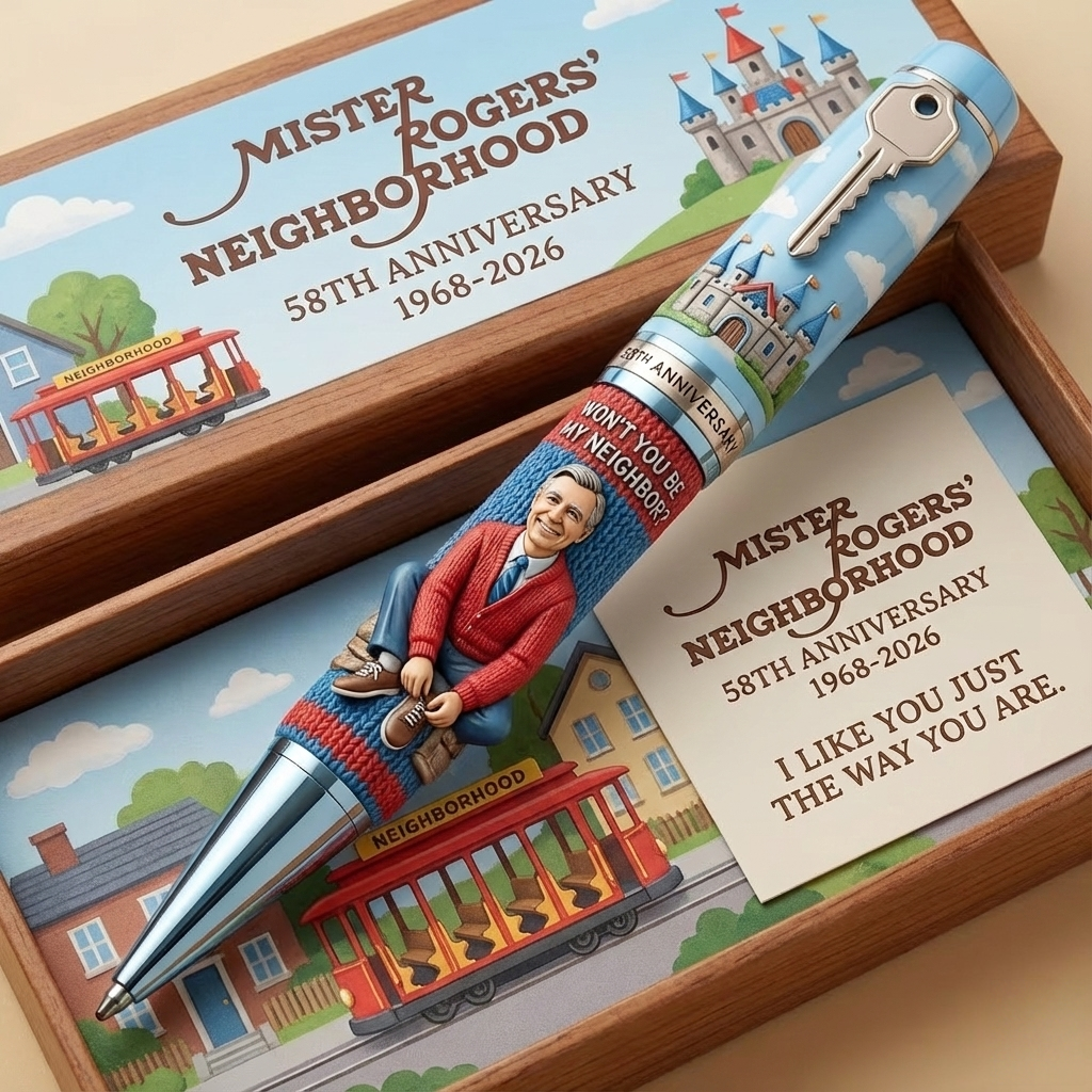 Mister Rogers’ Neighborhood 58th Anniversary Commemorative Pen