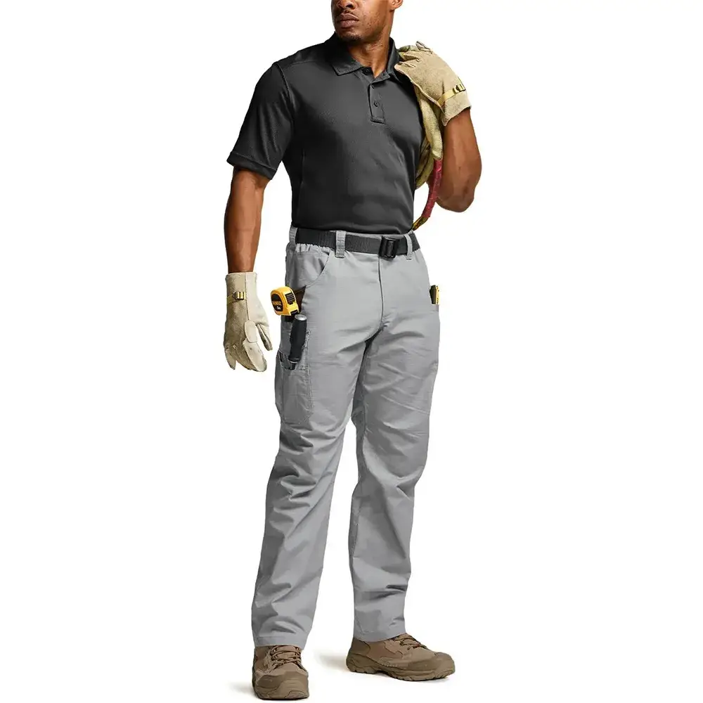 Men's Ripstop Work Pants ,Water Resistant  Outdoor Tactical Pants