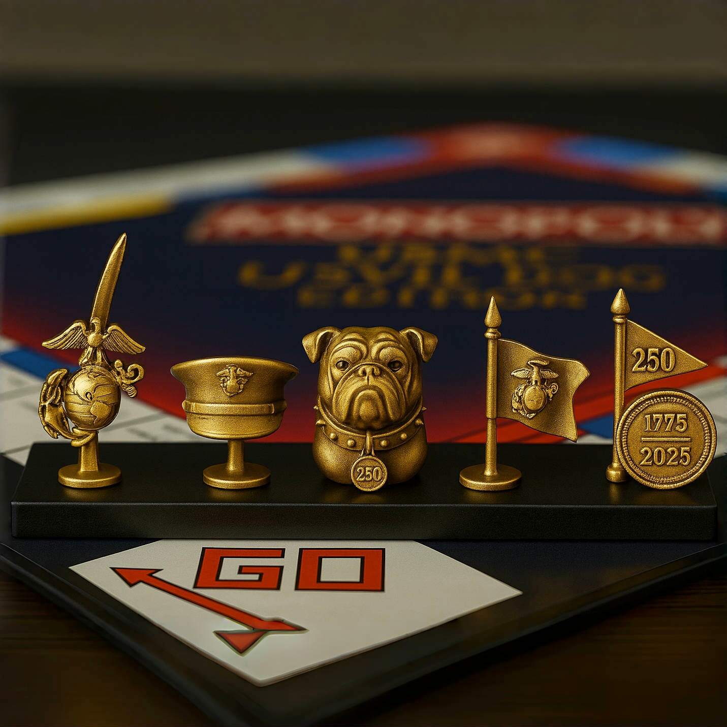 MONOPOLY: USMC 250th Anniversary Devil Dog Edition