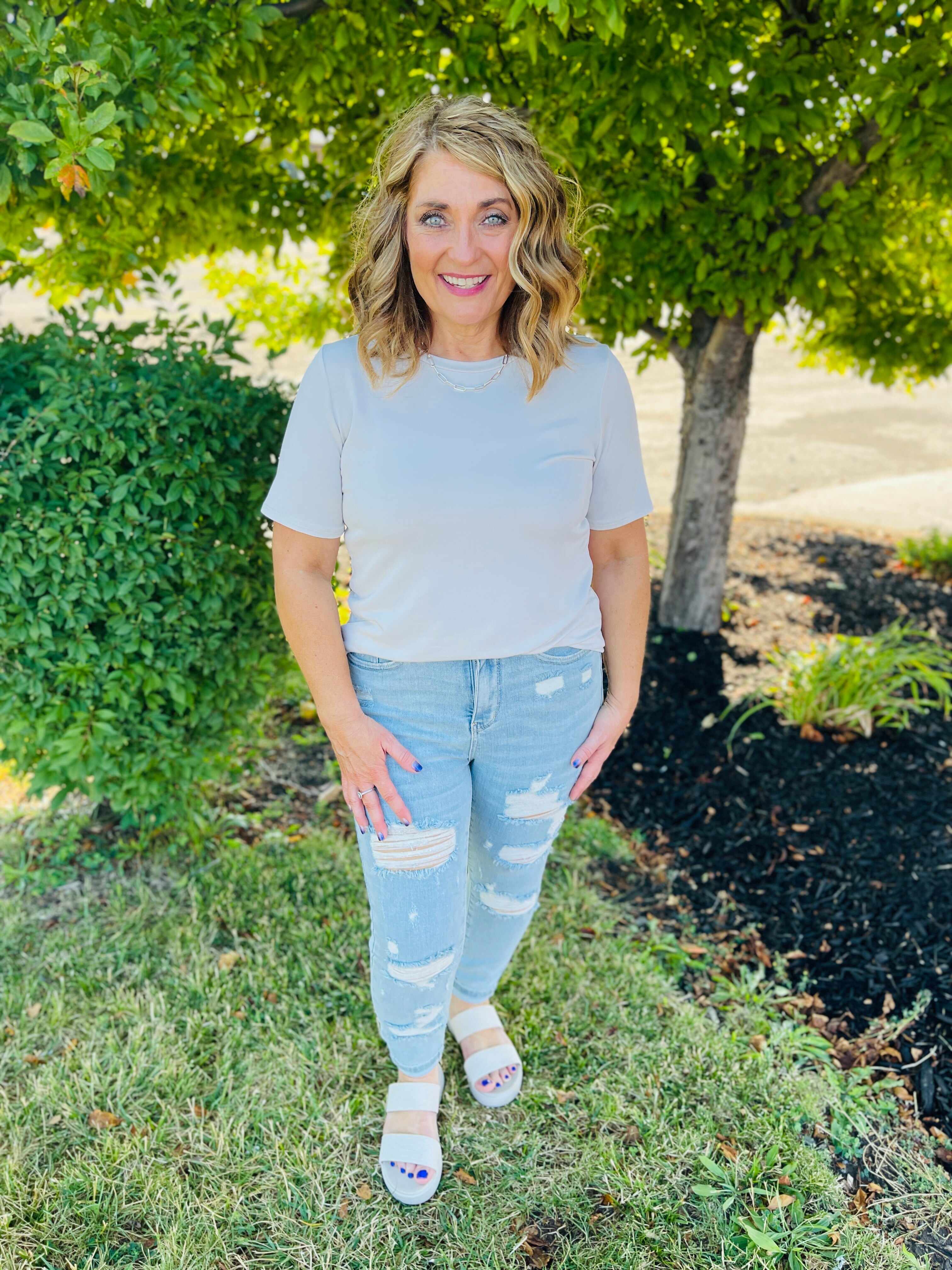 Tummy Control Skinny Jeans in Reg/Curvy Always in Control Restock