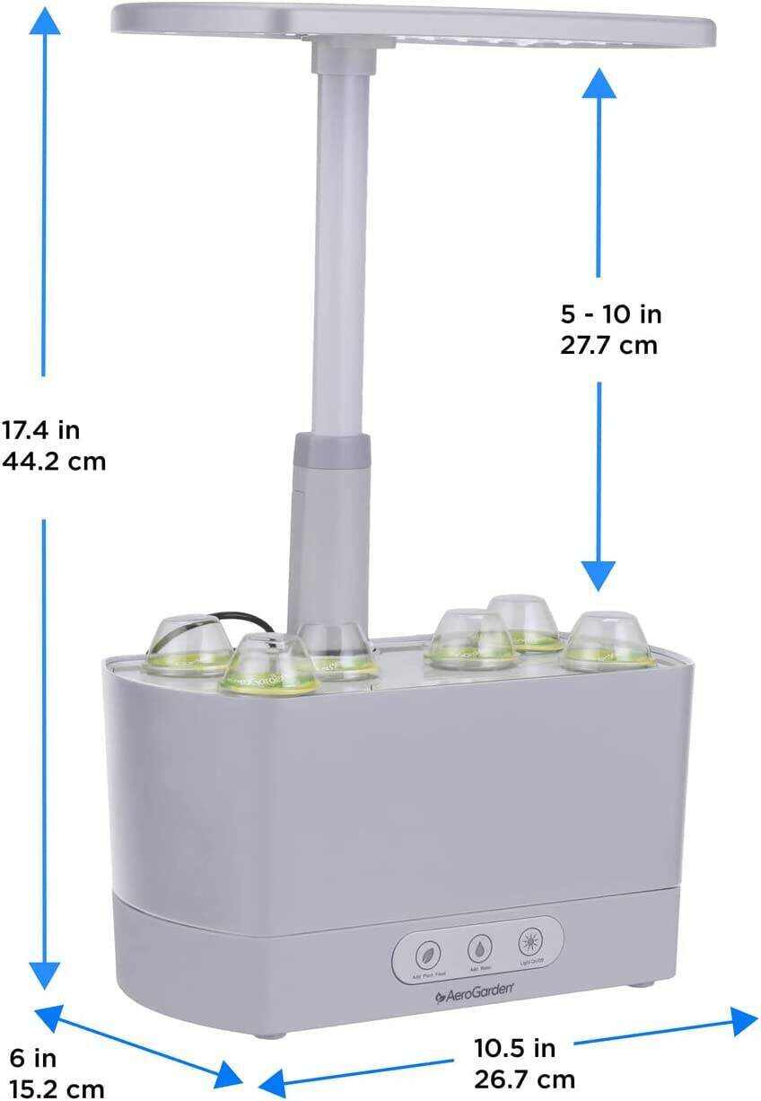 Harvest XL with Gourmet Herbs Seed Pod Kit - Indoor Garden with LED Grow Light