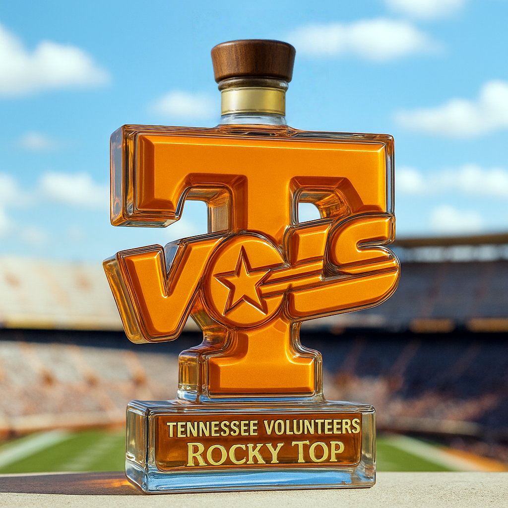 Tennessee Volunteers Limited-Edition Whiskey Bottle