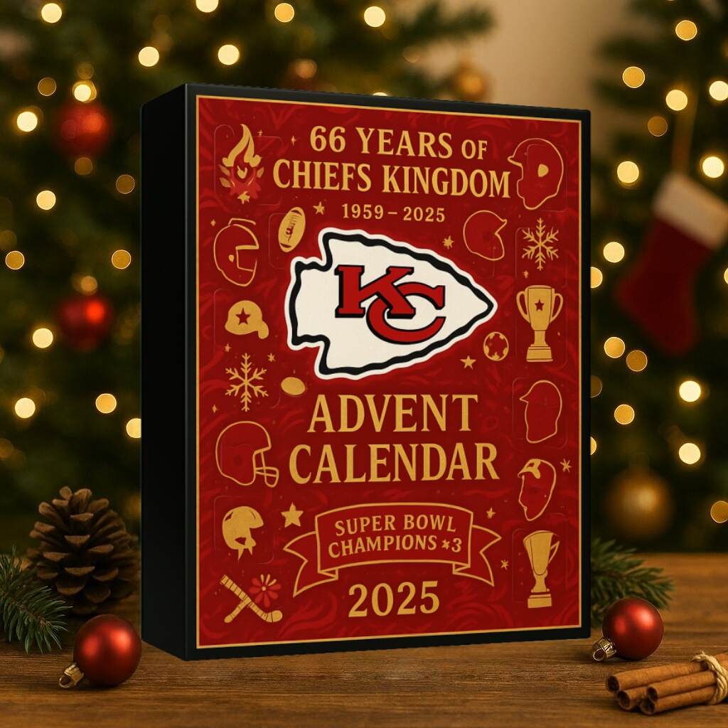 Kansas City Chiefs Anniversary Advent Calendar