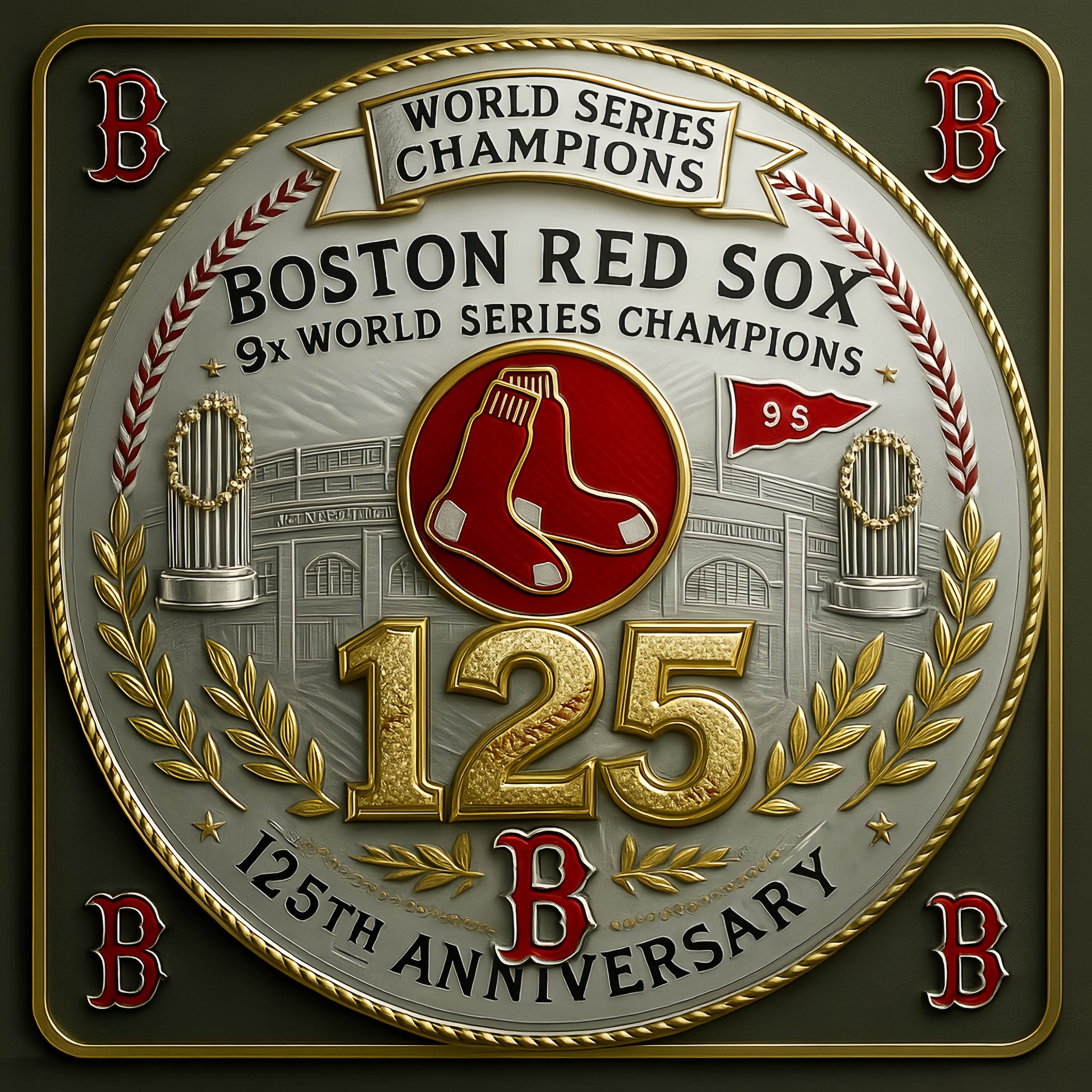 ⚾ Boston Red Sox · 125th Anniversary Commemorative Coin 🏆